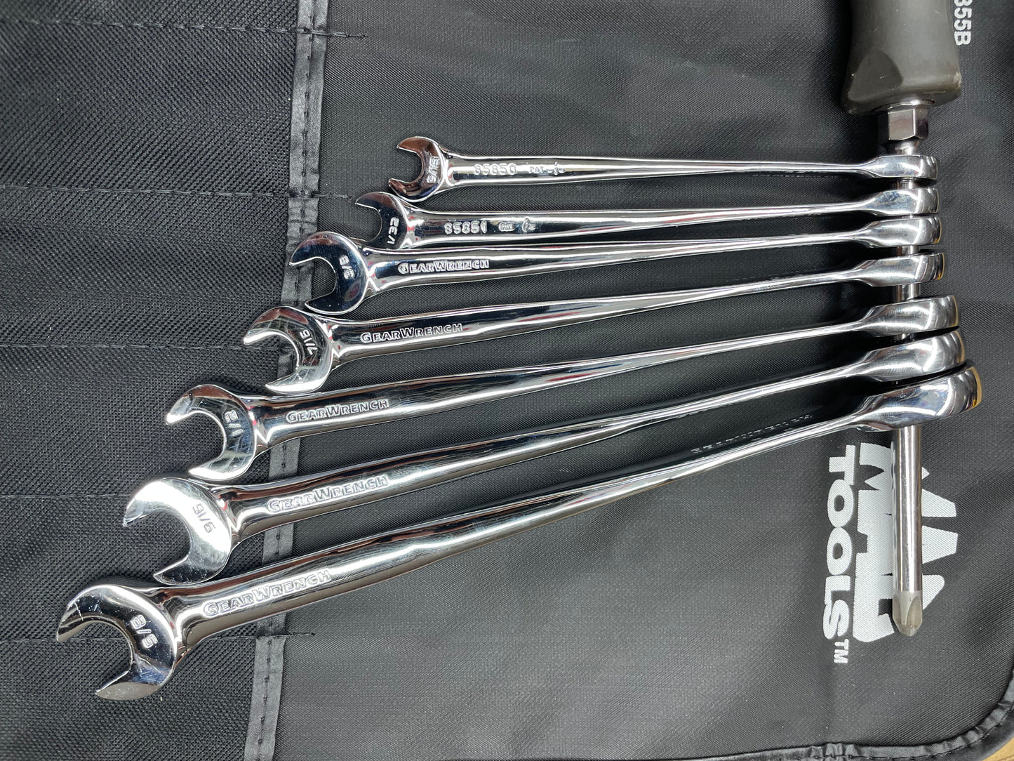 Gearwrench SAE X-Beam Ratcheting Combo Wrench Set 7pc 5/16”-5/8” BRAND NEW