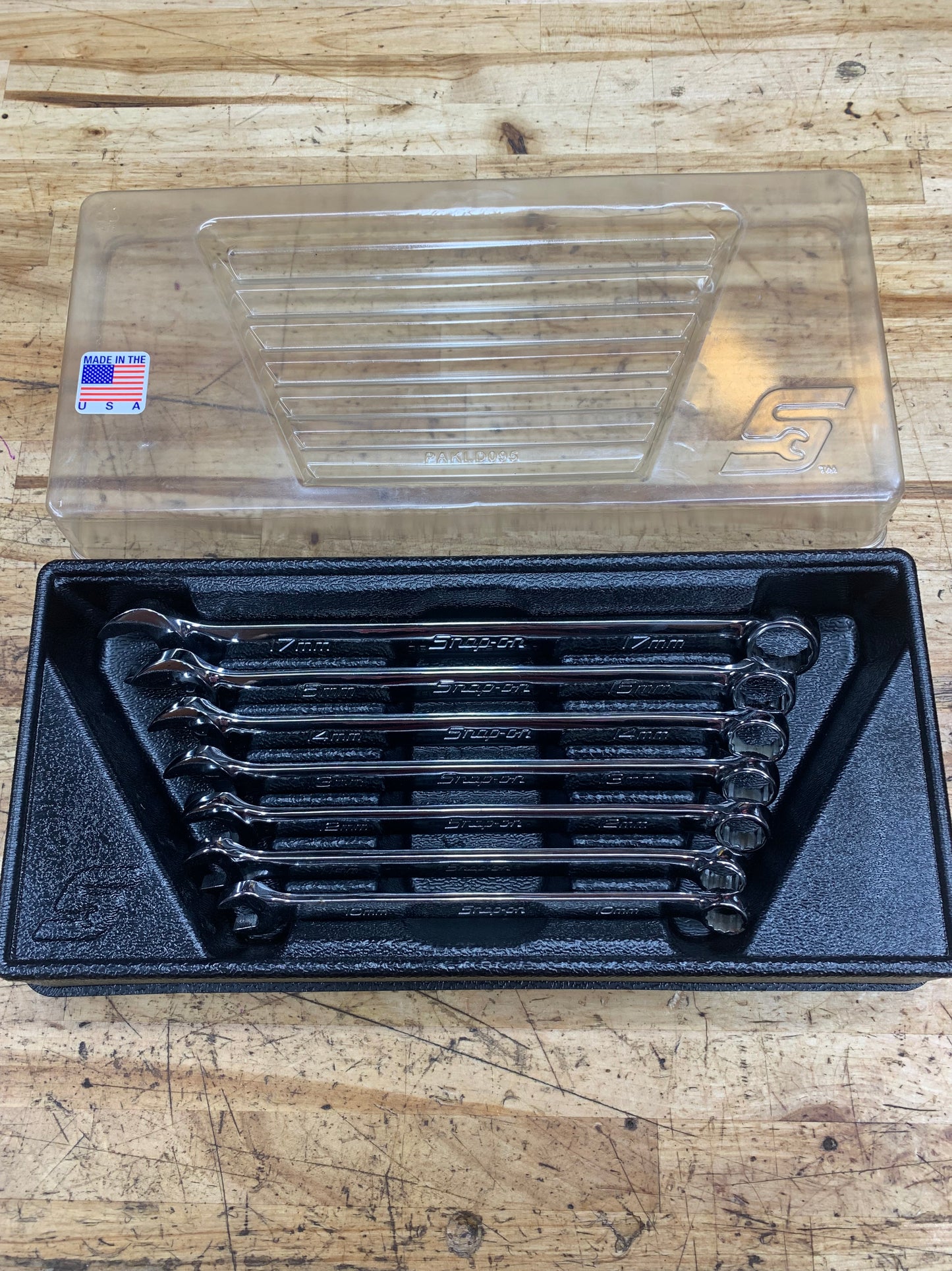 Snap On Metric Combo Wrench Set 7pc BRAND NEW USA OEXM707B