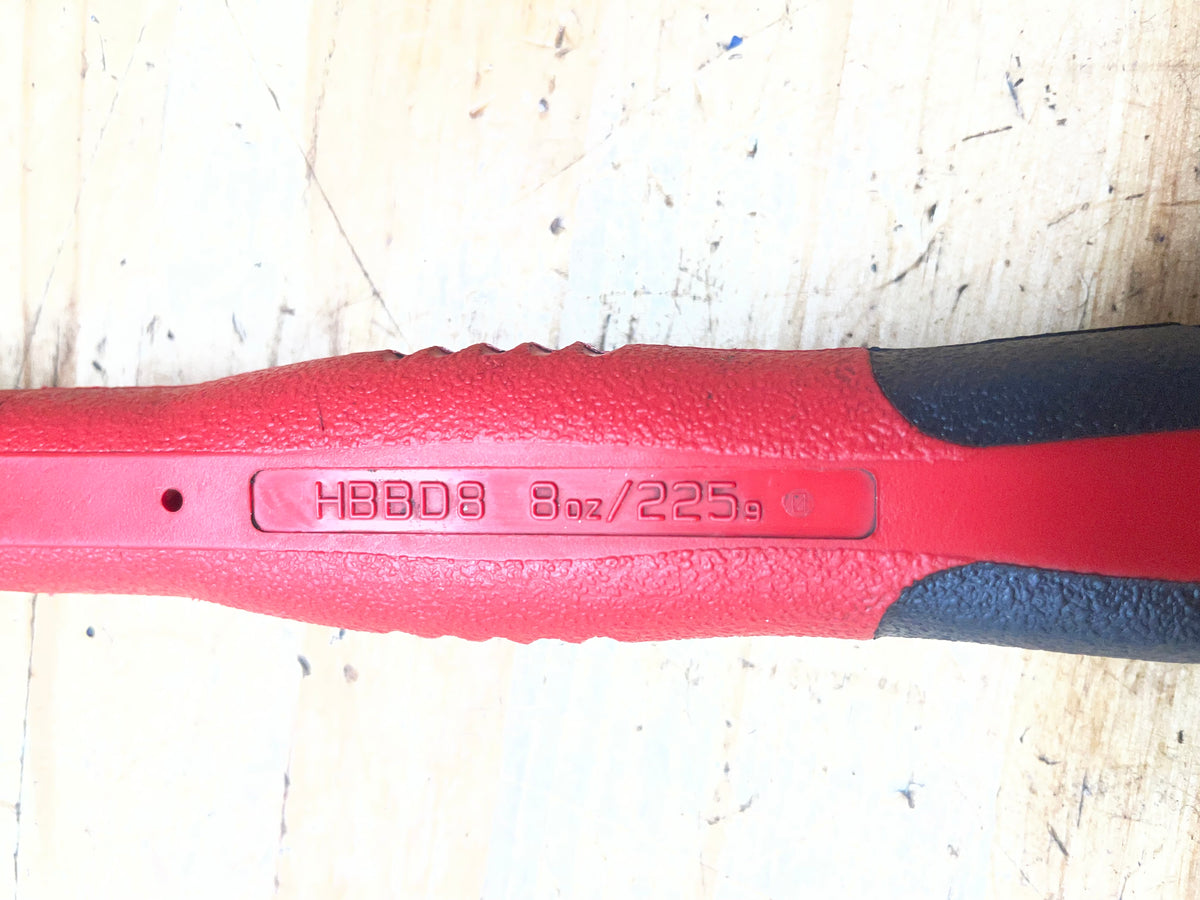 Snap On 8oz Ball Peen Deadblow Hammer USA HBBD8