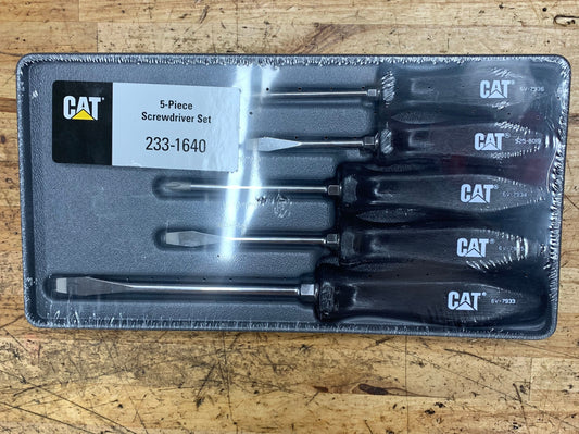 CAT Screwdriver Tray Set 5pc USA 233-1640