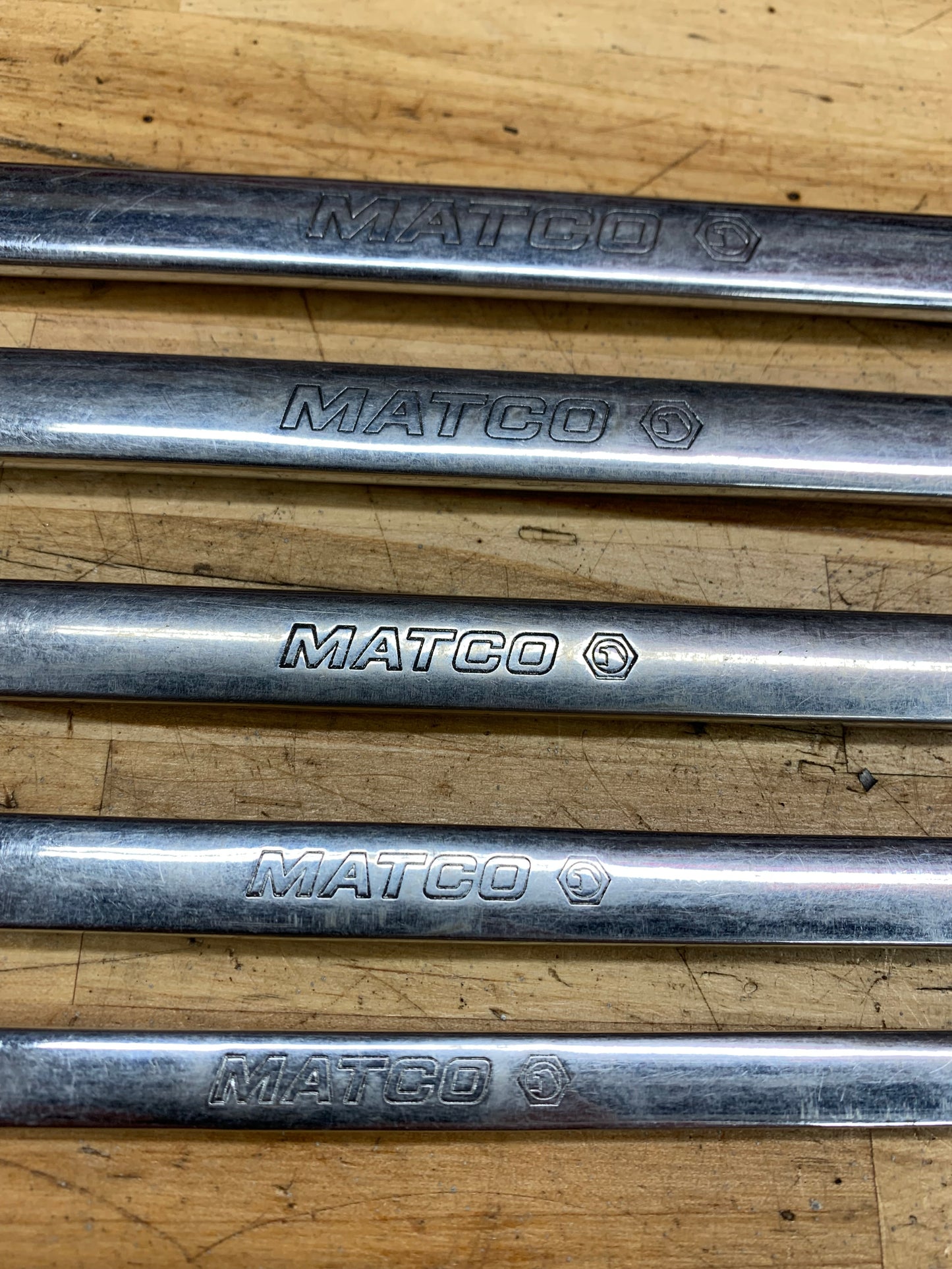 Matco XL Metric Flex Head Ratcheting Wrench Set 5pc. SRFBXLM52TA