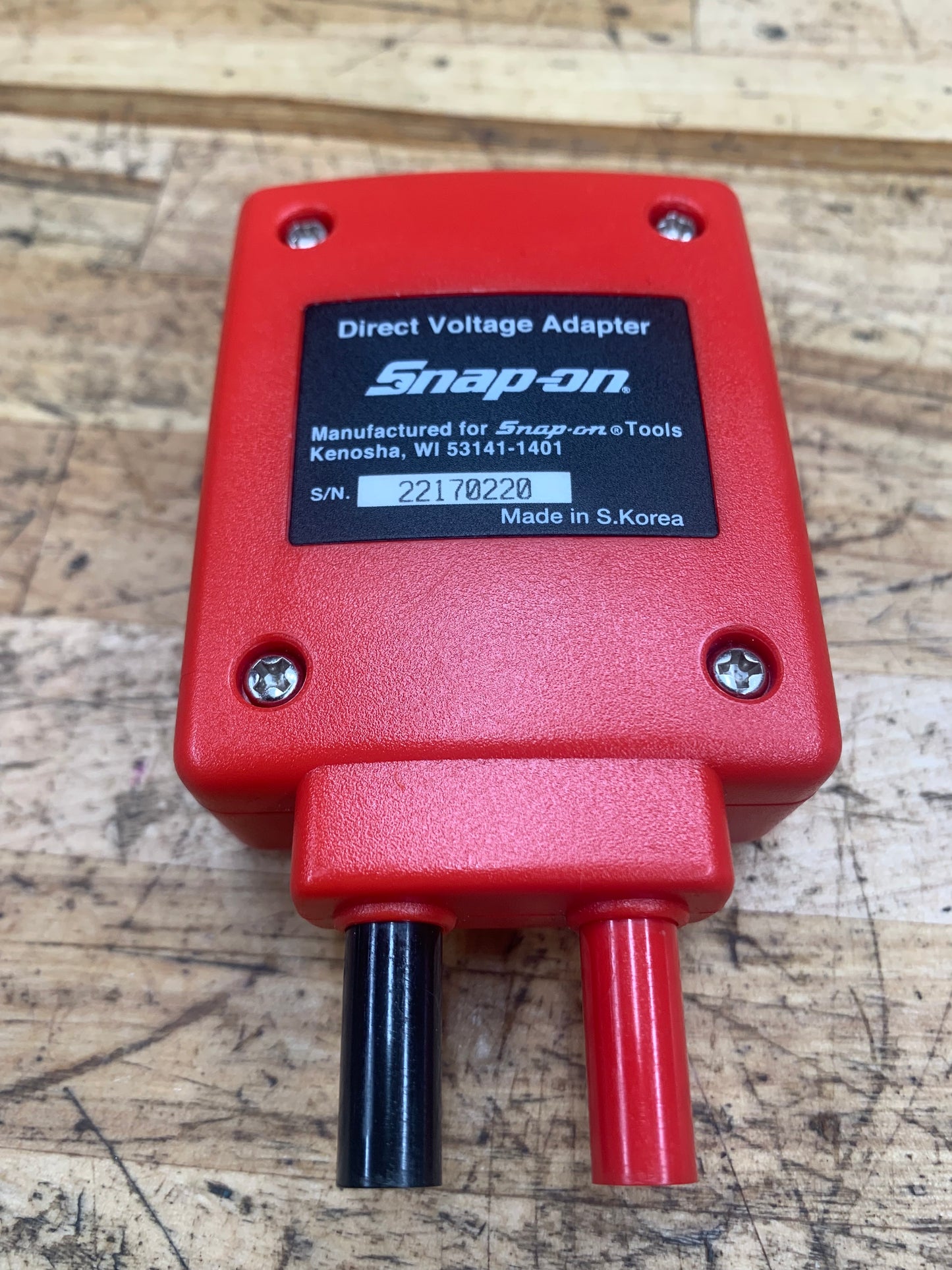 Snap On Direct Voltage Adapter EEDMDVA