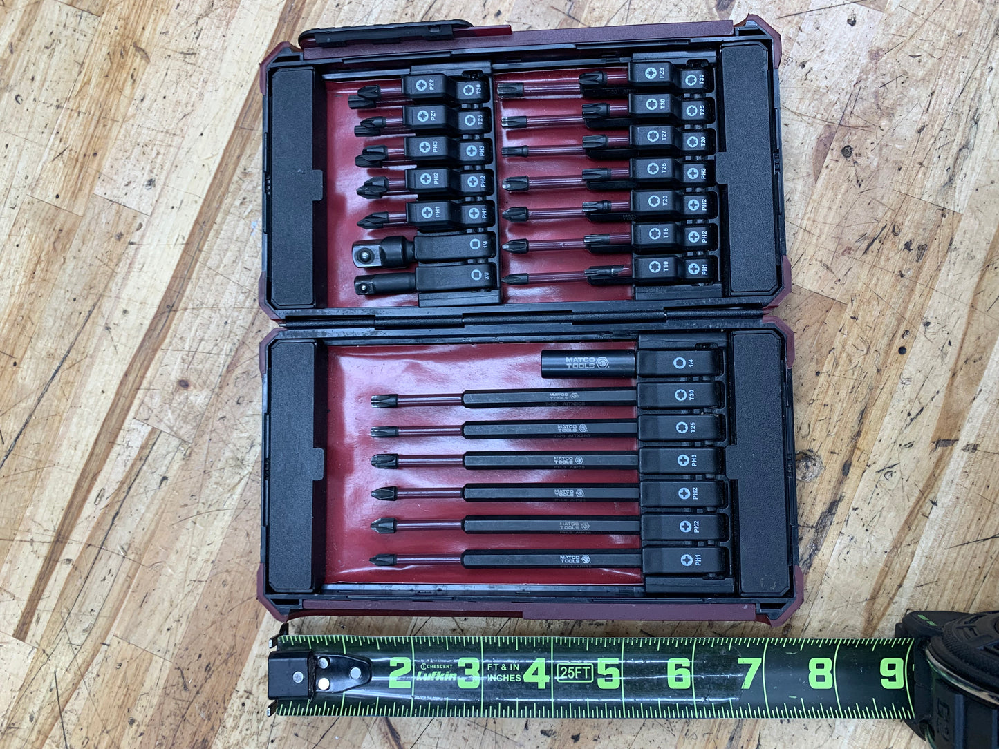 Matco Tools Hex Impact Driver Bit Master Set 33pc Case SAIP33