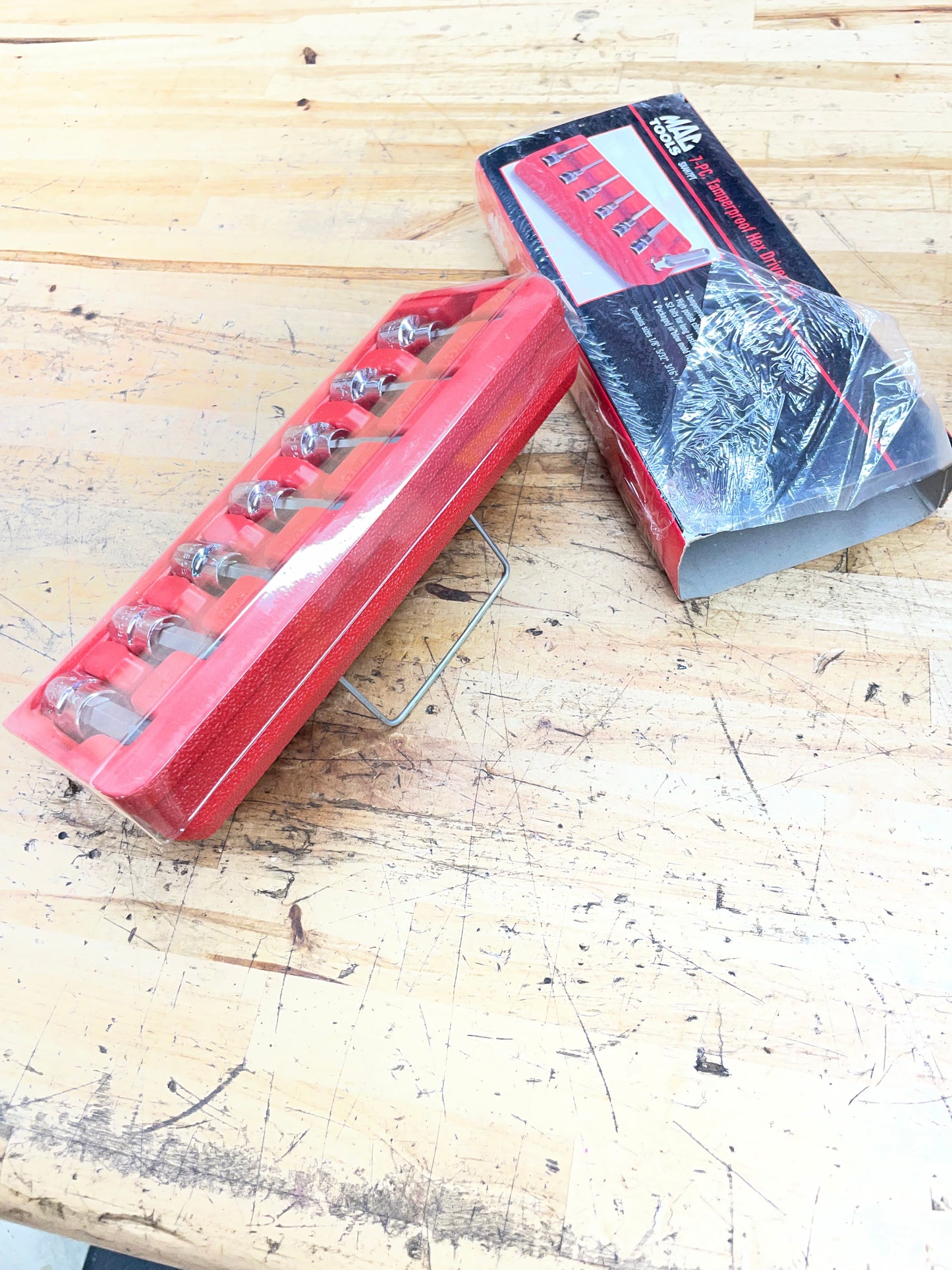 Mac Tools SAE Tamperproof Hex Bit Socket Set  SXAH7PT