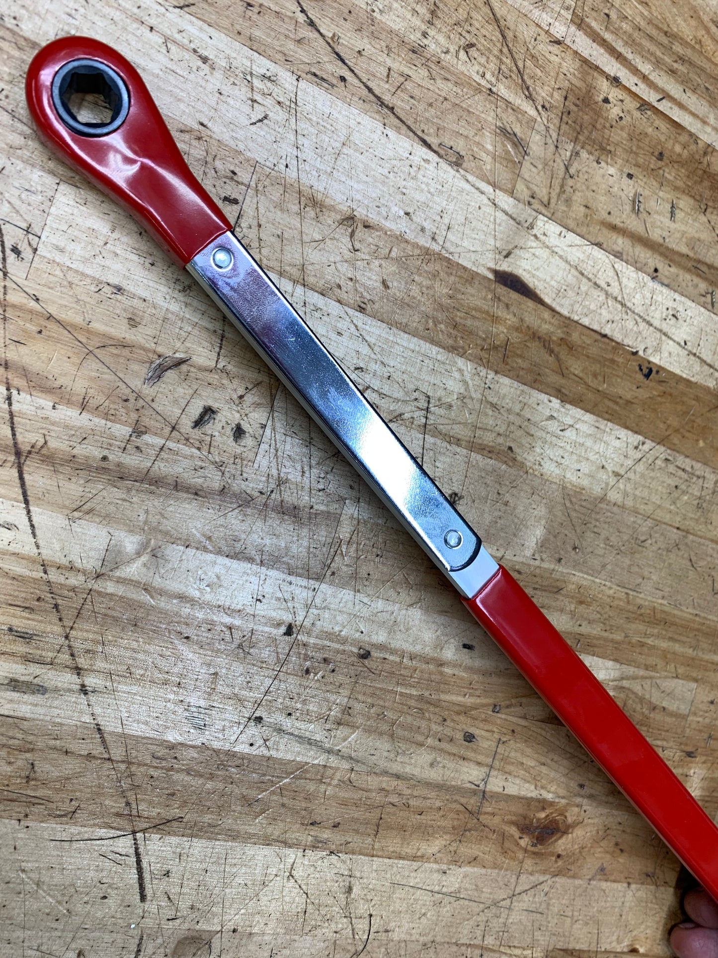 Snap On NOS 7/16" Extra Long Automatic Slack Adjuster Wrench NIB USA HSA716