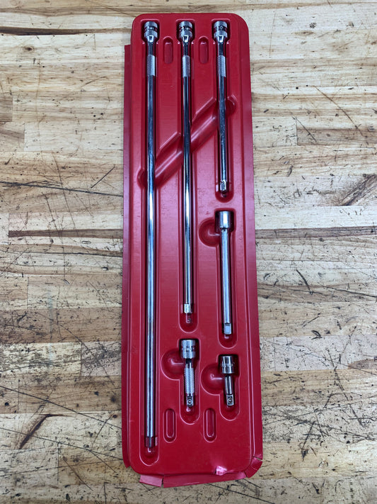 Matco* 1/4” Extension Tray Set 6pc USA SAXK6TA
