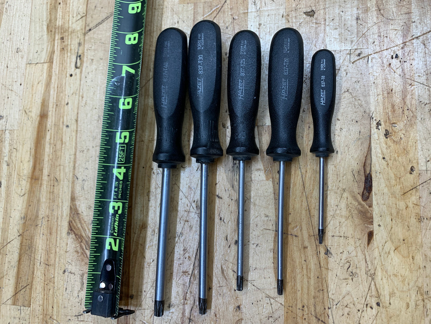 Hazet Torx Screwdriver set 5pc