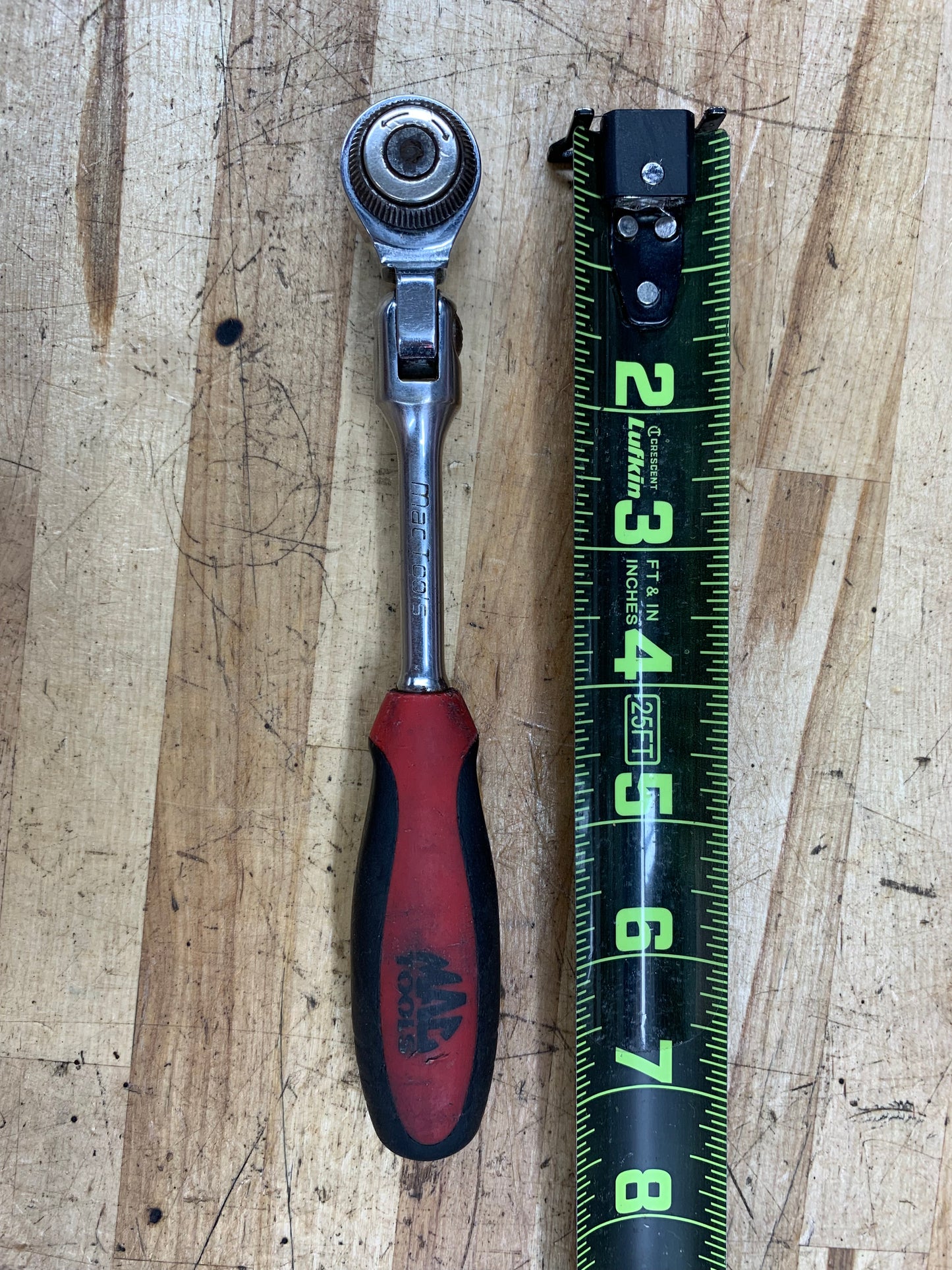 Mac Tools 1/4" Flex Head Ratchet MRR6FPA USA