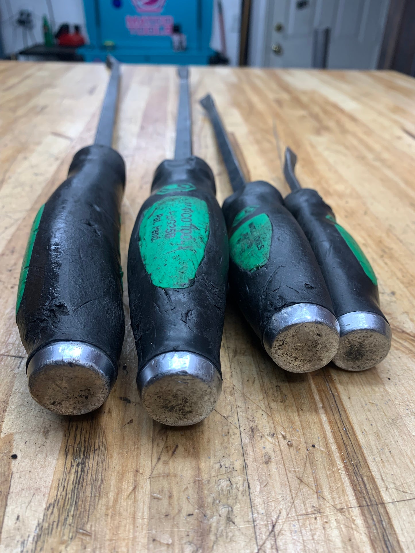 Matco 4pc Striking Prybar Set PBSG4C