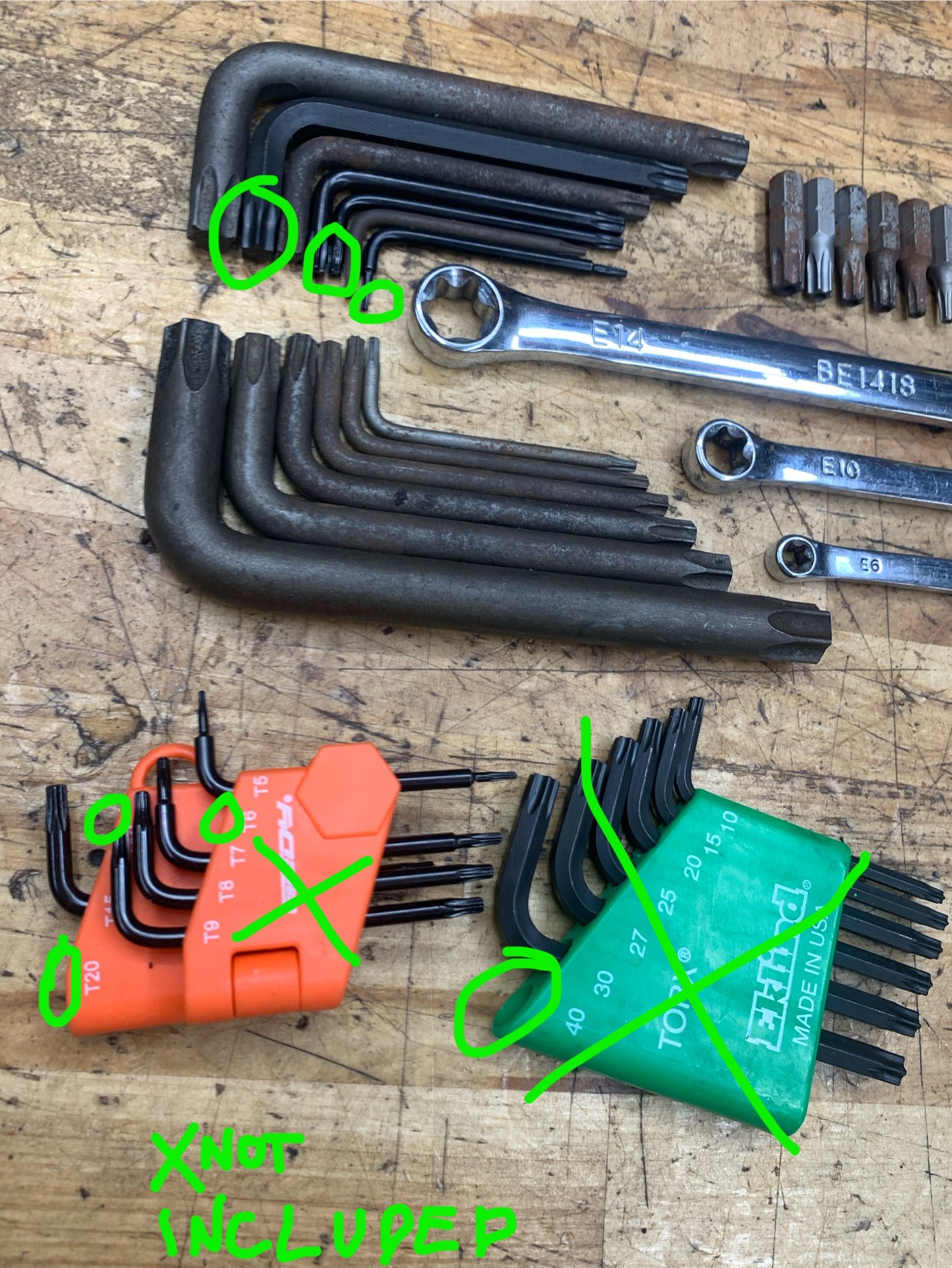 Mac Tools Master Torx/ETorx Tool Set SMXT62B