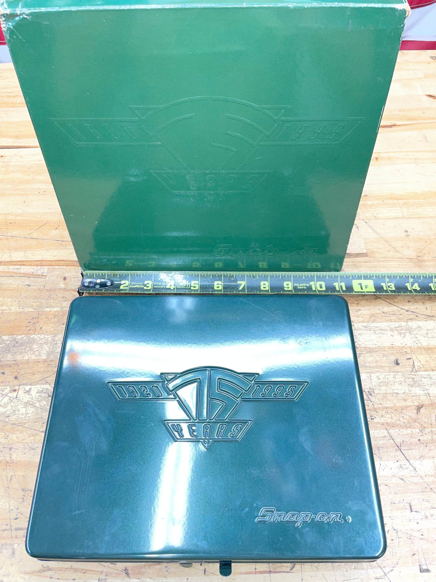 Snap On 75th Anniversary Edition 1995 24K Gold Engraved SAE Wrench Set 5pc USA KRA285