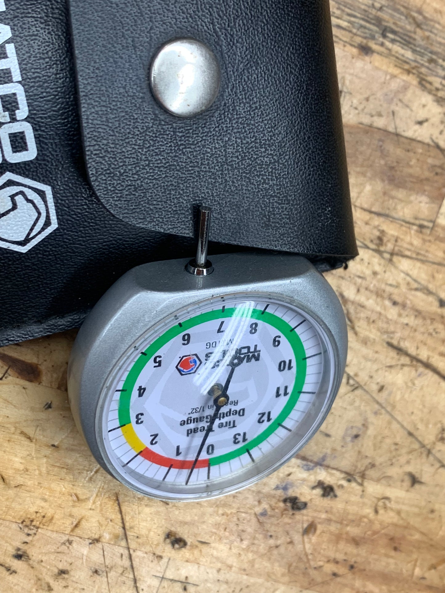 Matco Tread Depth Gauge in Pouch MTTDG