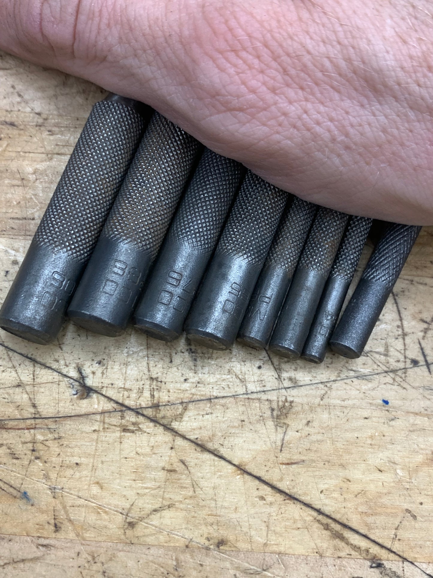 Matco Roll Pin Punch Set 8pc. USA SPRP9T