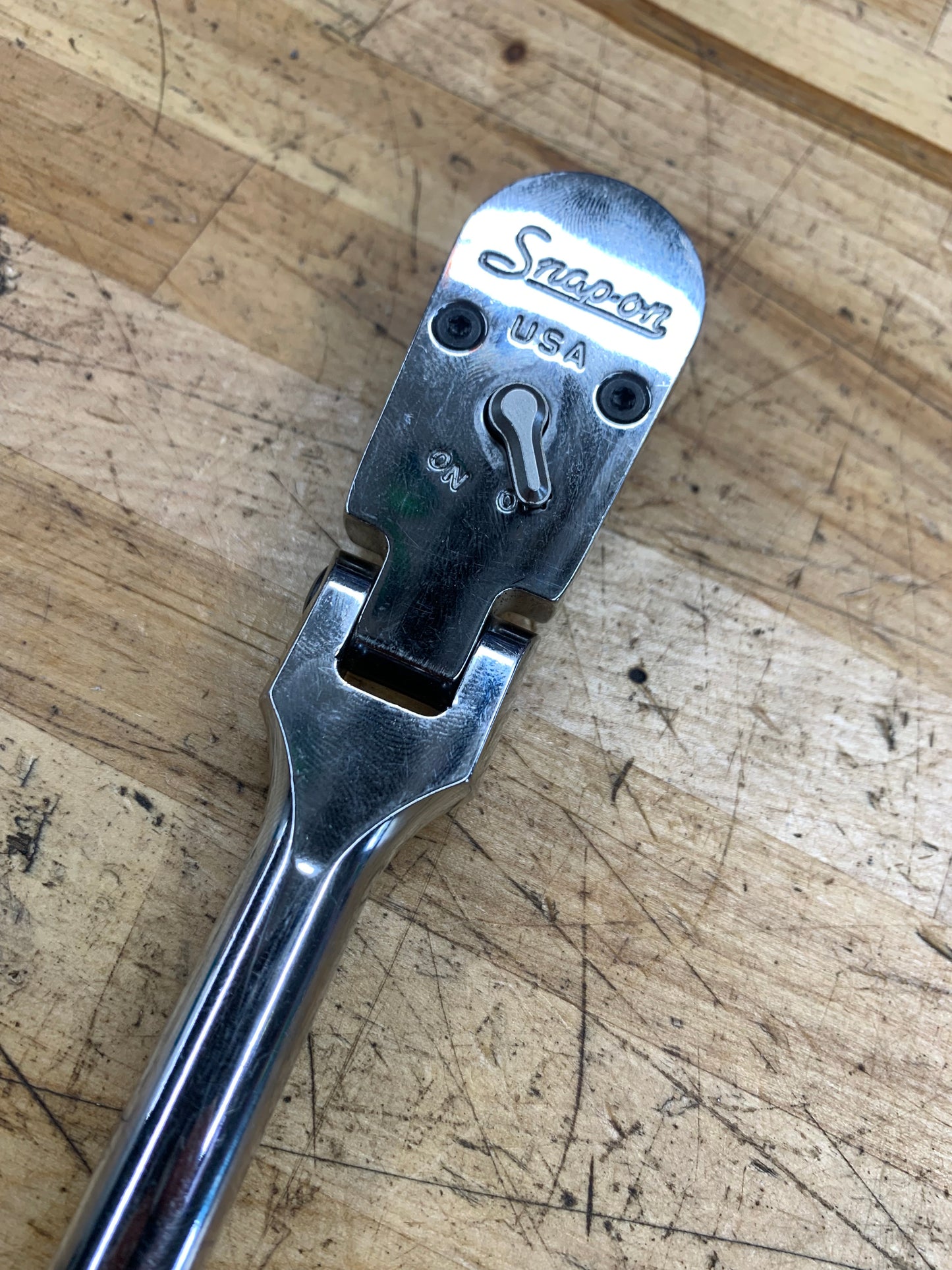 Snap On 3/8” CYNERGY 100t Flex Head Ratchet USA FF100