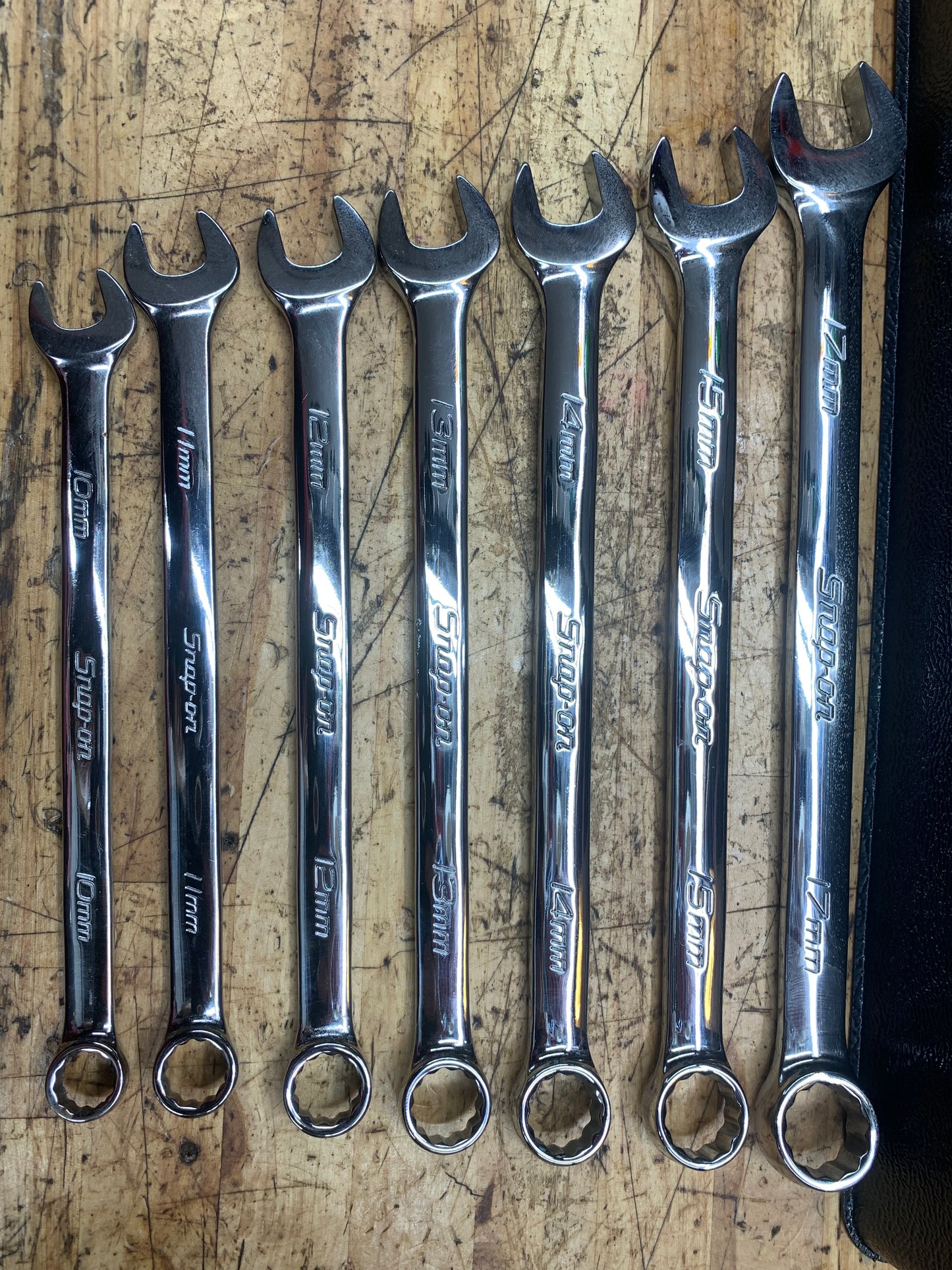 Snap On Metric Combo Wrench Set 7pc BRAND NEW USA OEXM707B