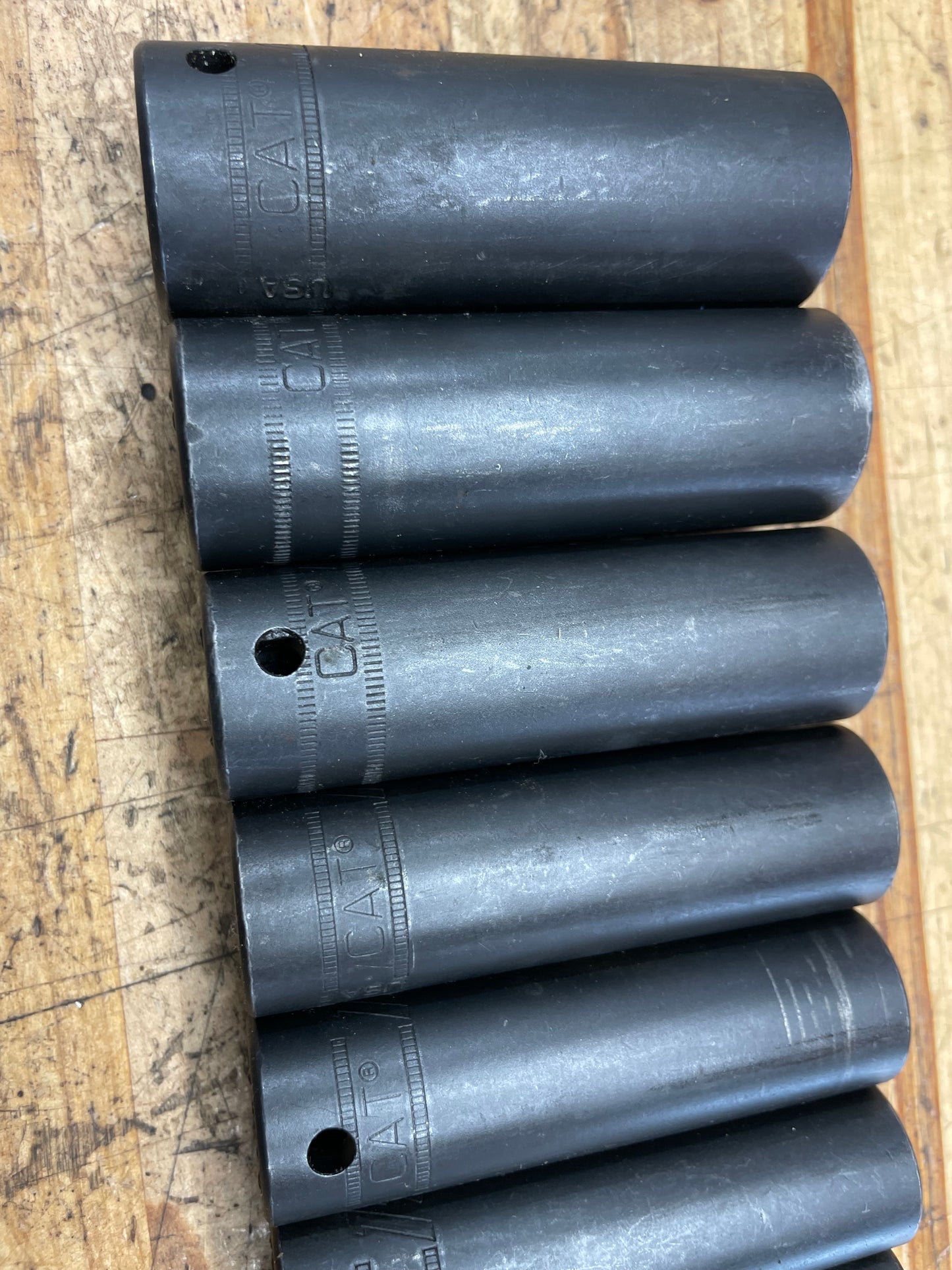 CAT by Snap On 1/2” Metric Deep Impact Socket Set 11pc USA 10-20mm