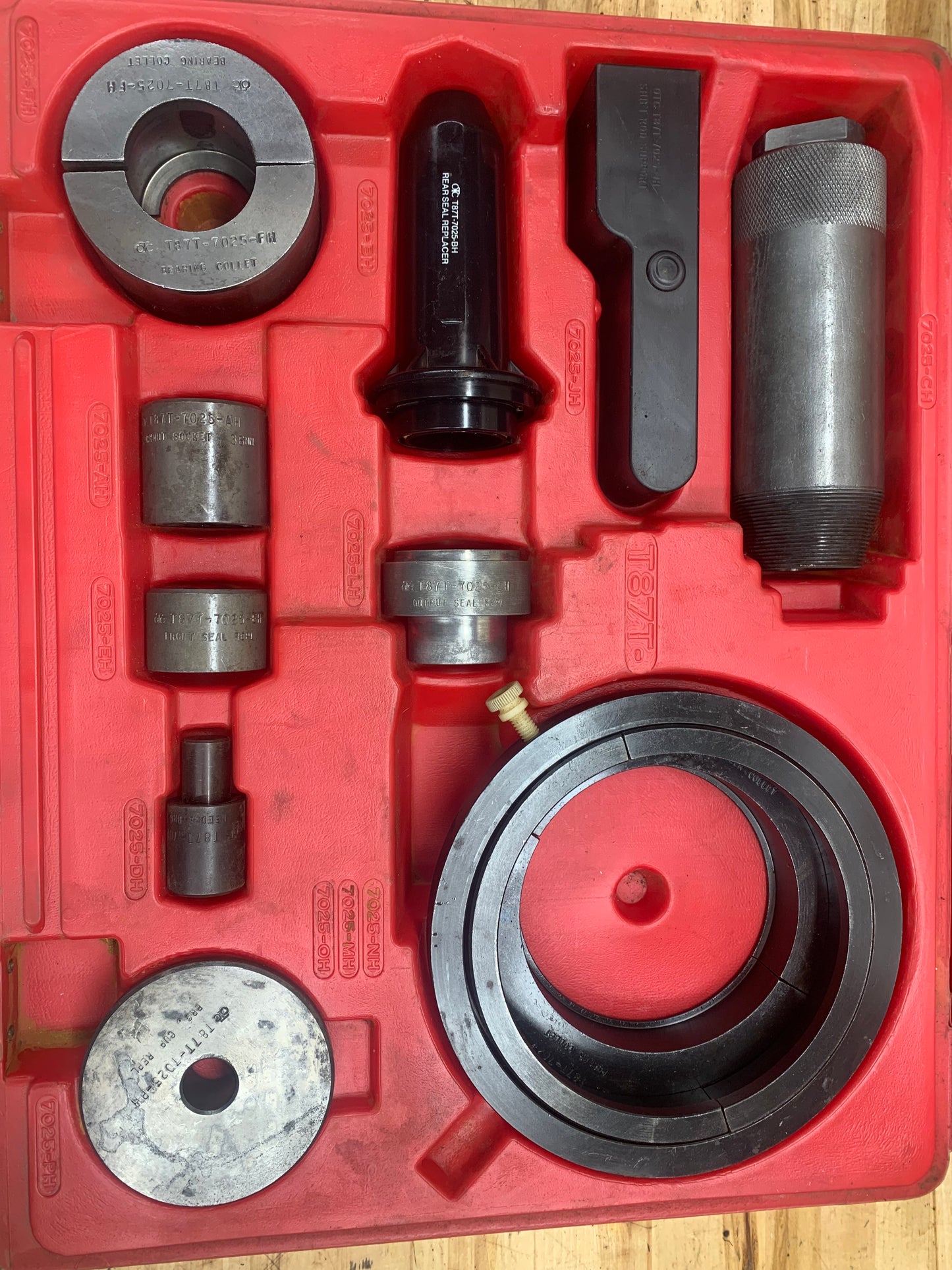 Ford T87T-7025-SH OTC Rotunda ZF Transmission Tool Kit Complete