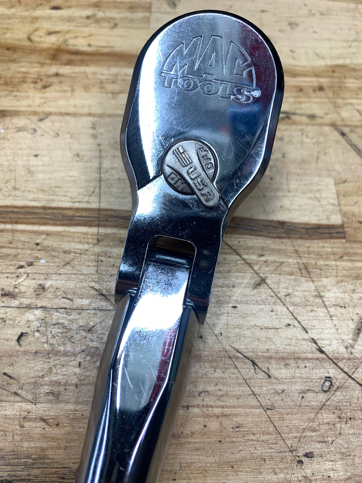 Mac Tools 1/2” Flex Head Soft Grip Ratchet USA VR1890FPA