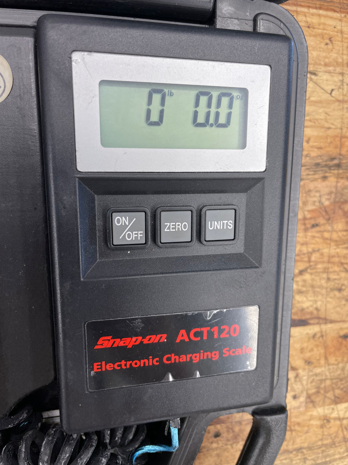 Snap On Electronic Charging Refrigerant Scale ACT120