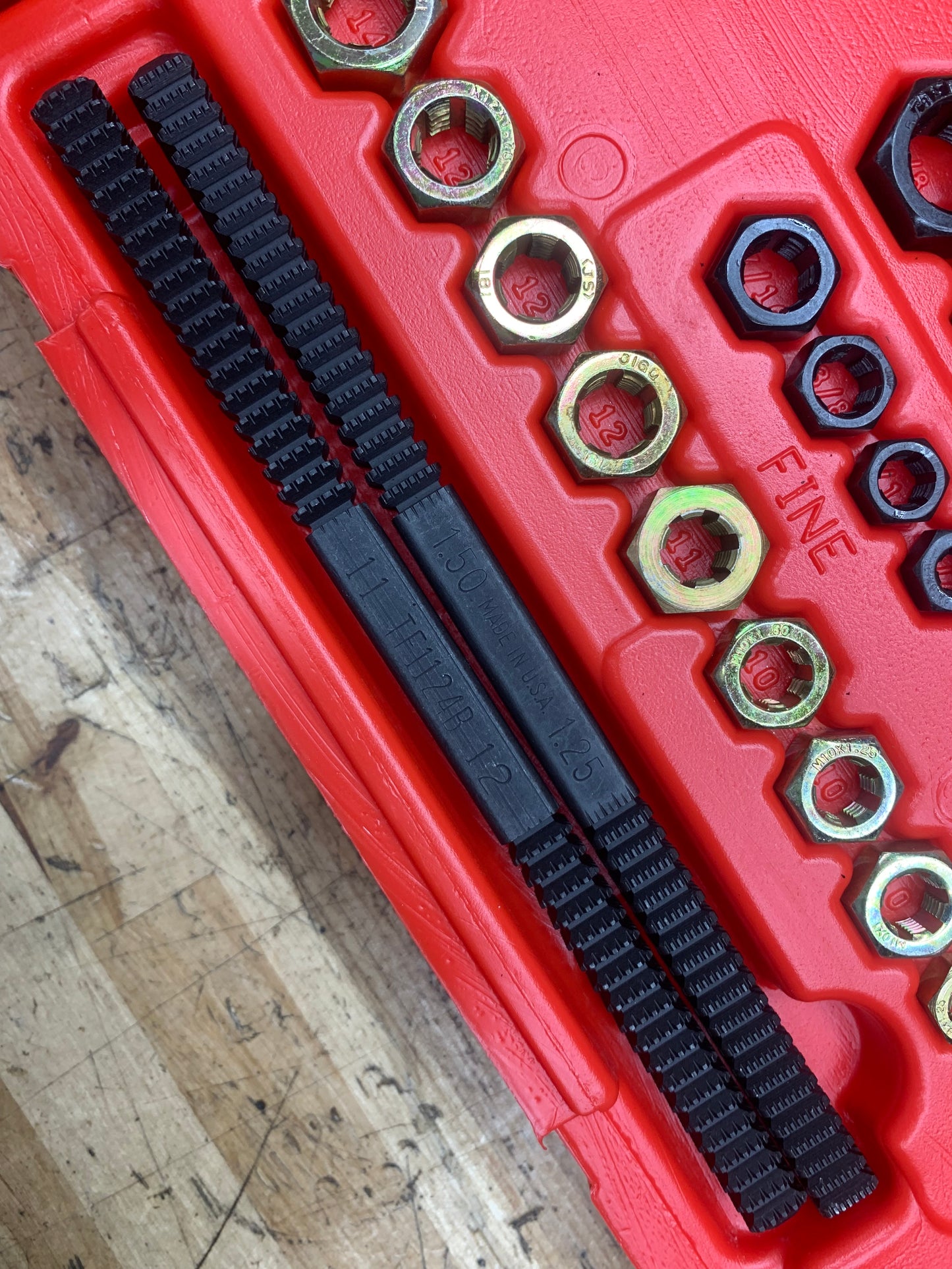 Snap On 48pc Rethreading Set in Case USA RTD48