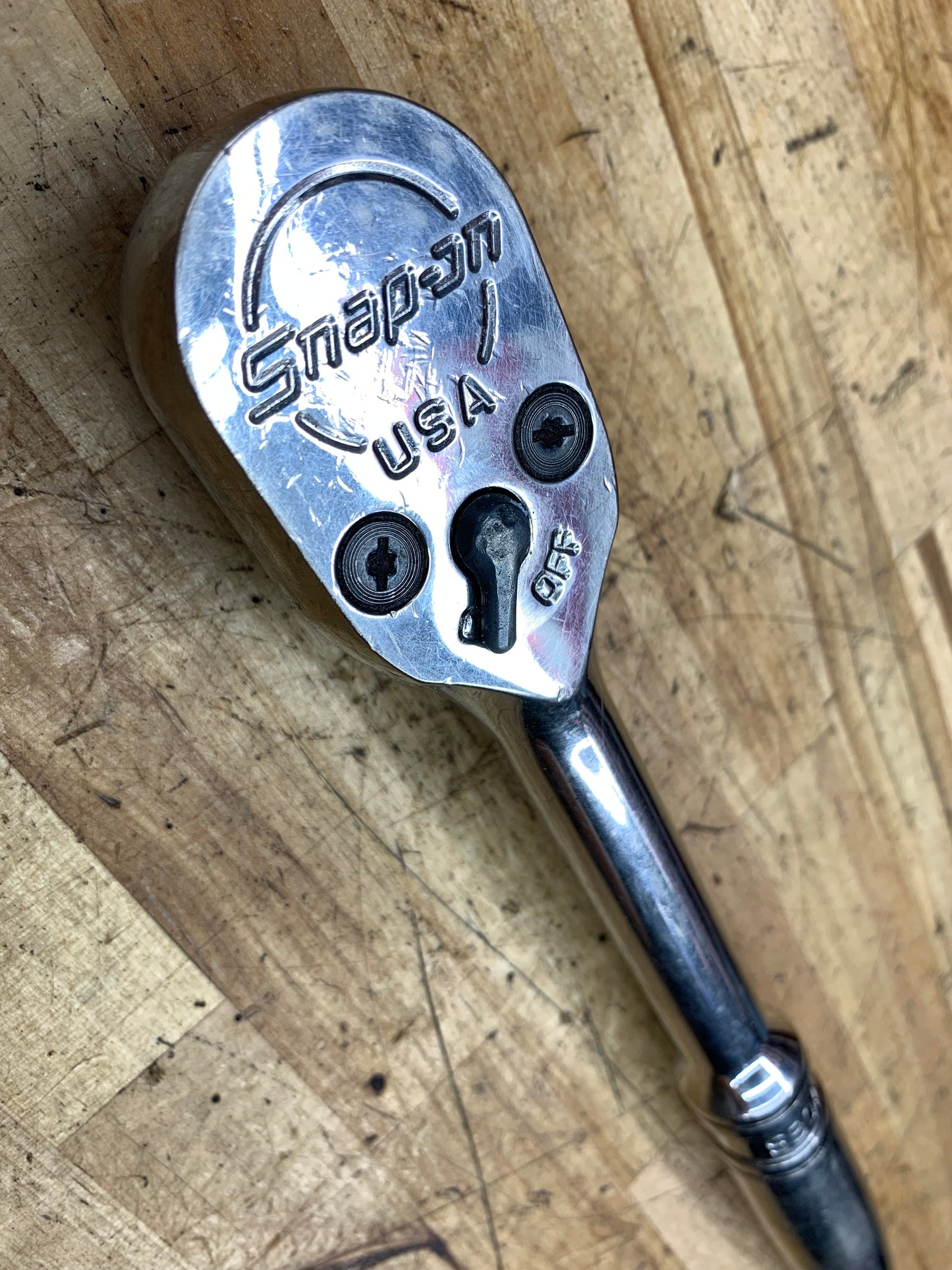 Snap On 1/2" Ratchet Chrome S80A