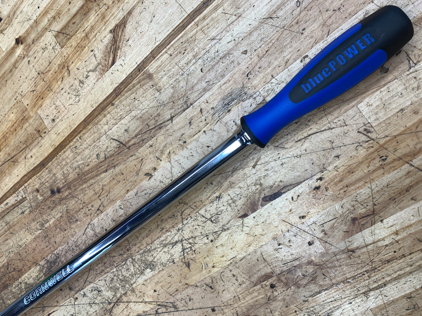 Blue Power by Cornwell XXL 1/2" Locking Flex Head Ratchet 30" CBRLF530HA