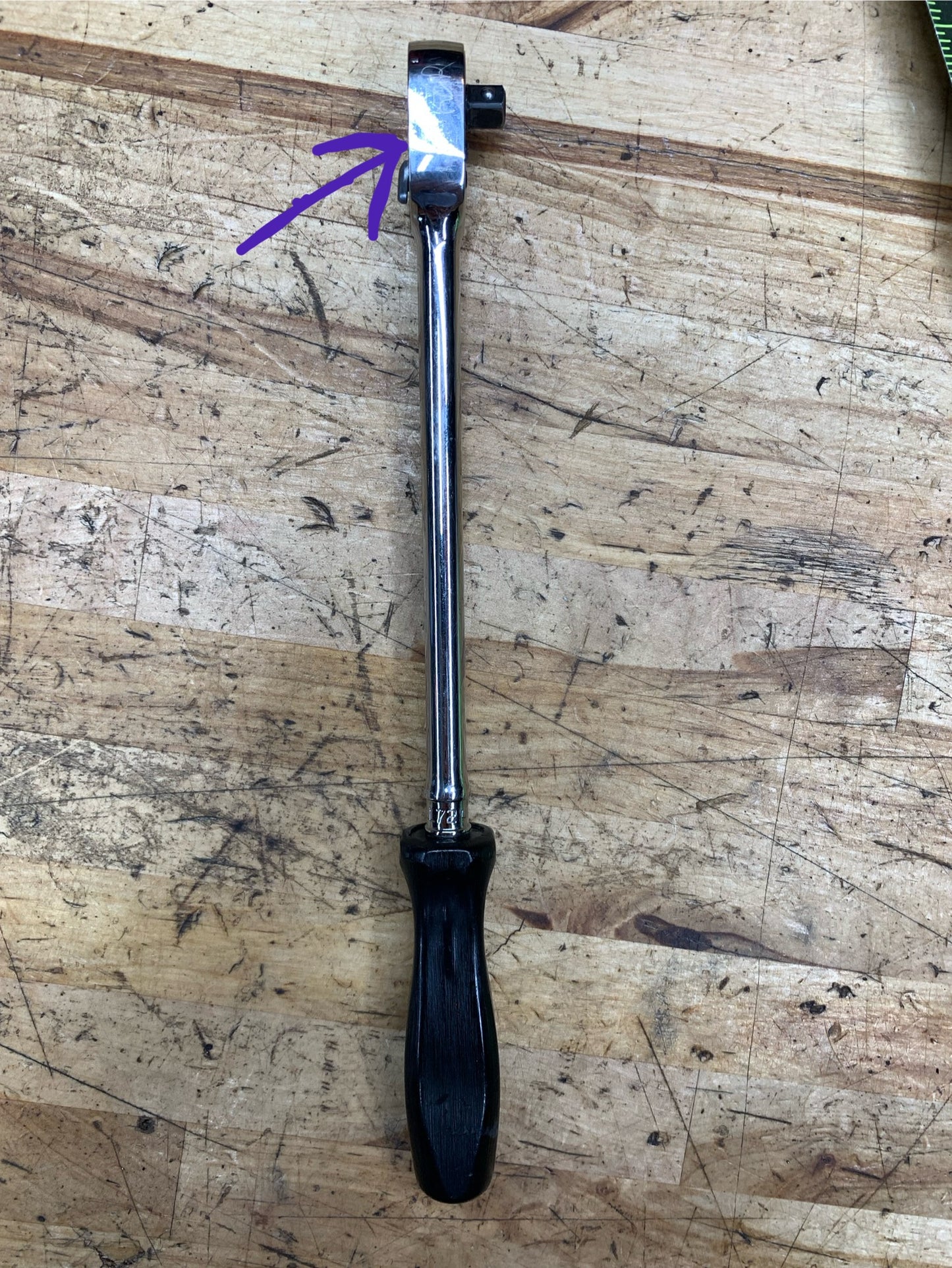 Snap On 1/4” Long Ratchet Hard Handle* THLL72 USA