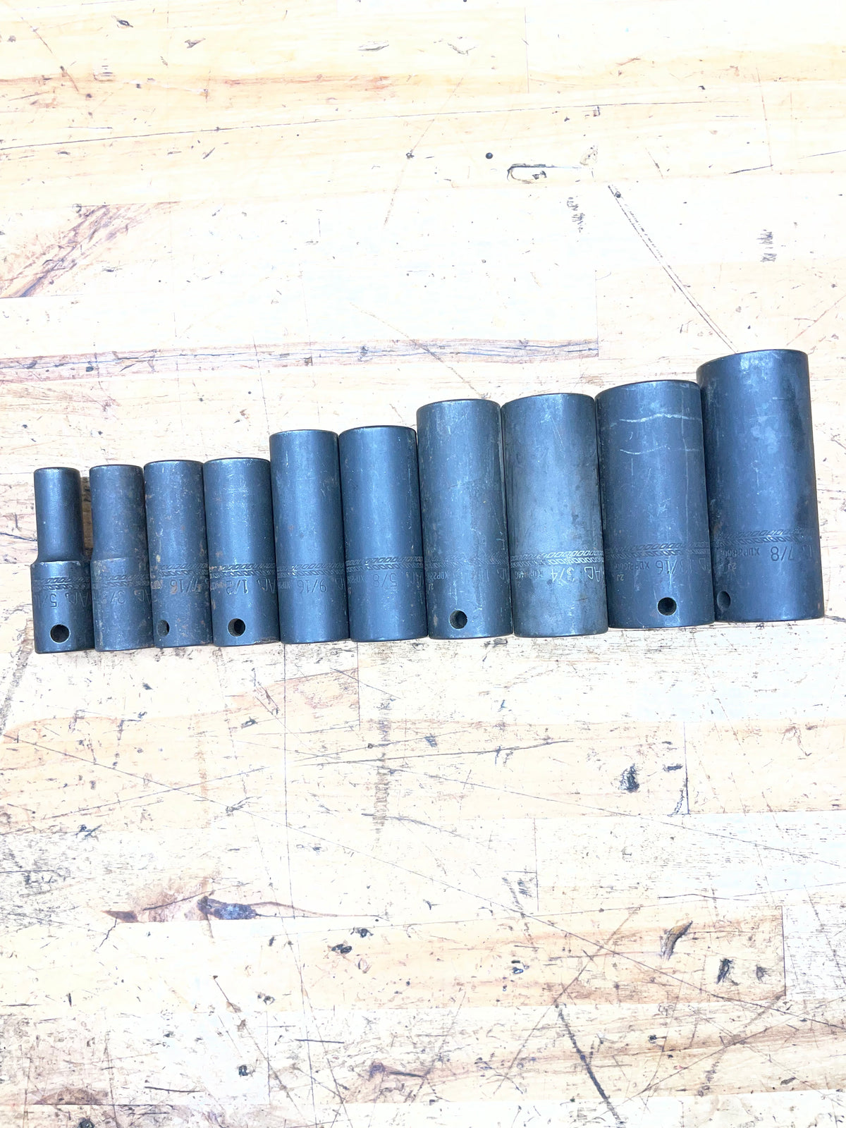 Mac Tools 3/8” SAE Impact Deep Socket Set 10pc 5/16”-7/8”
SXDPG106BR