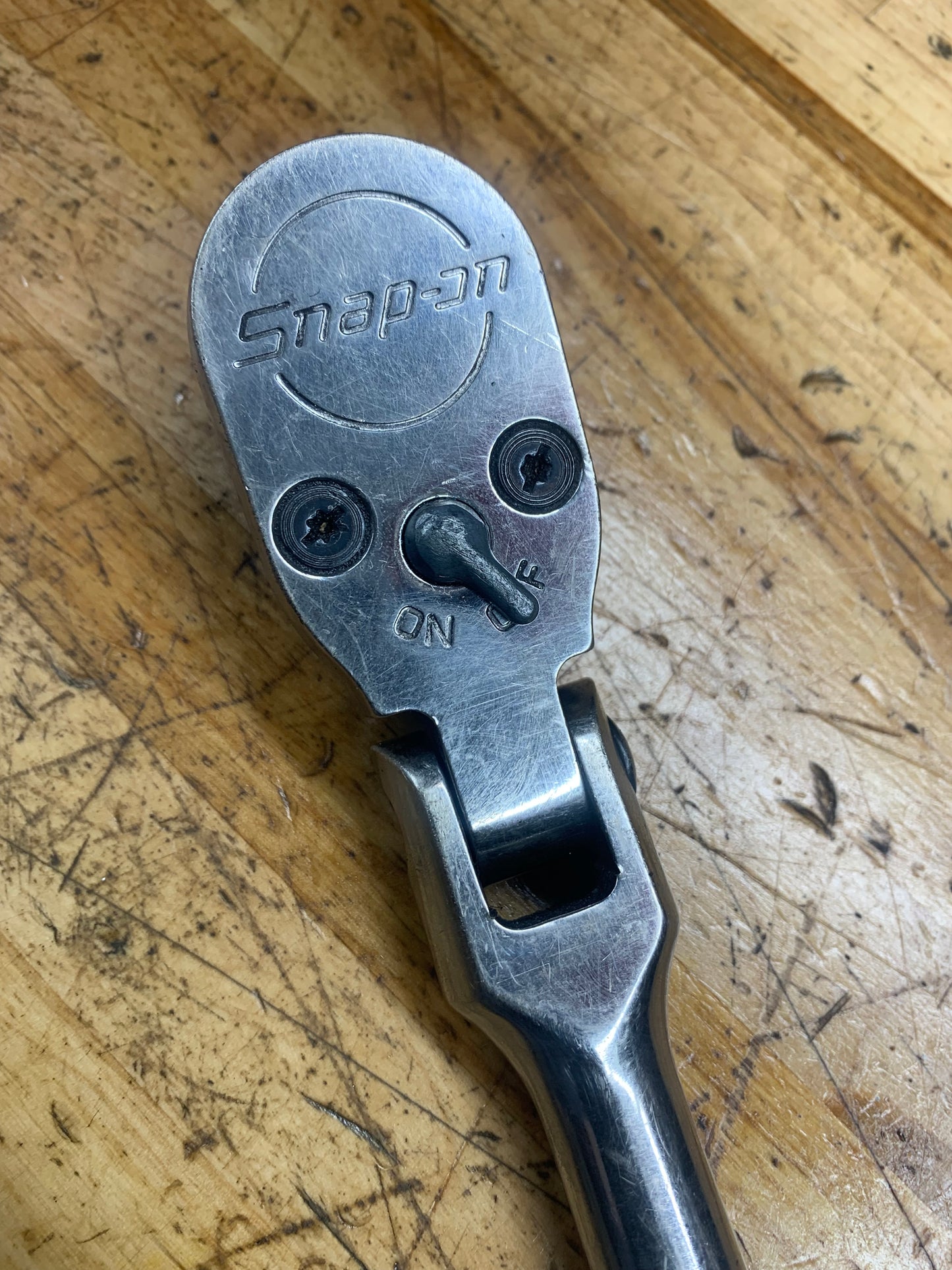 Snap On 1/2” Long Ratchet Soft Grip USA SHLF80A