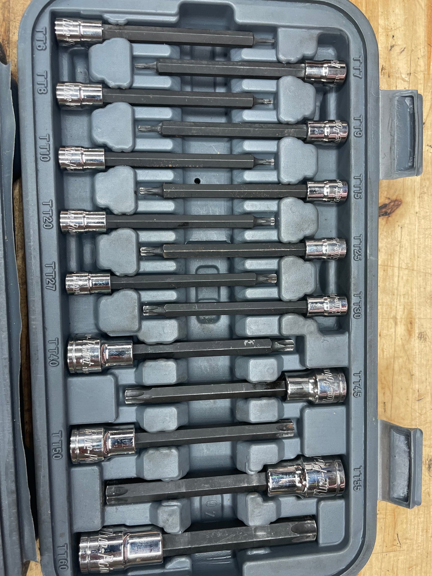 Blue Point Master Tamper Resistant Torx / E-Torx Socket Set BLPTSSC43