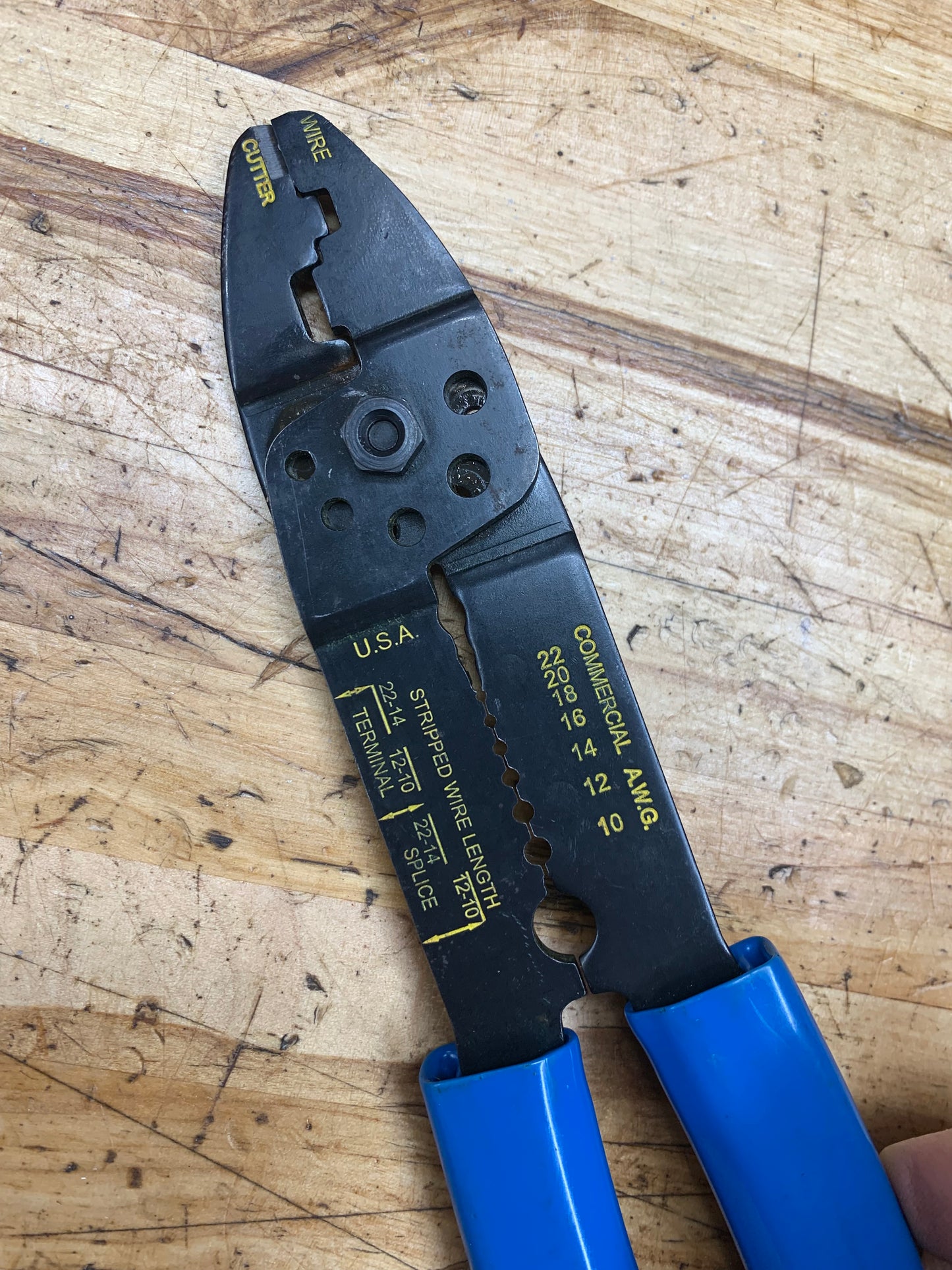 Blue Point Stripping Crimping Pliers PWC14