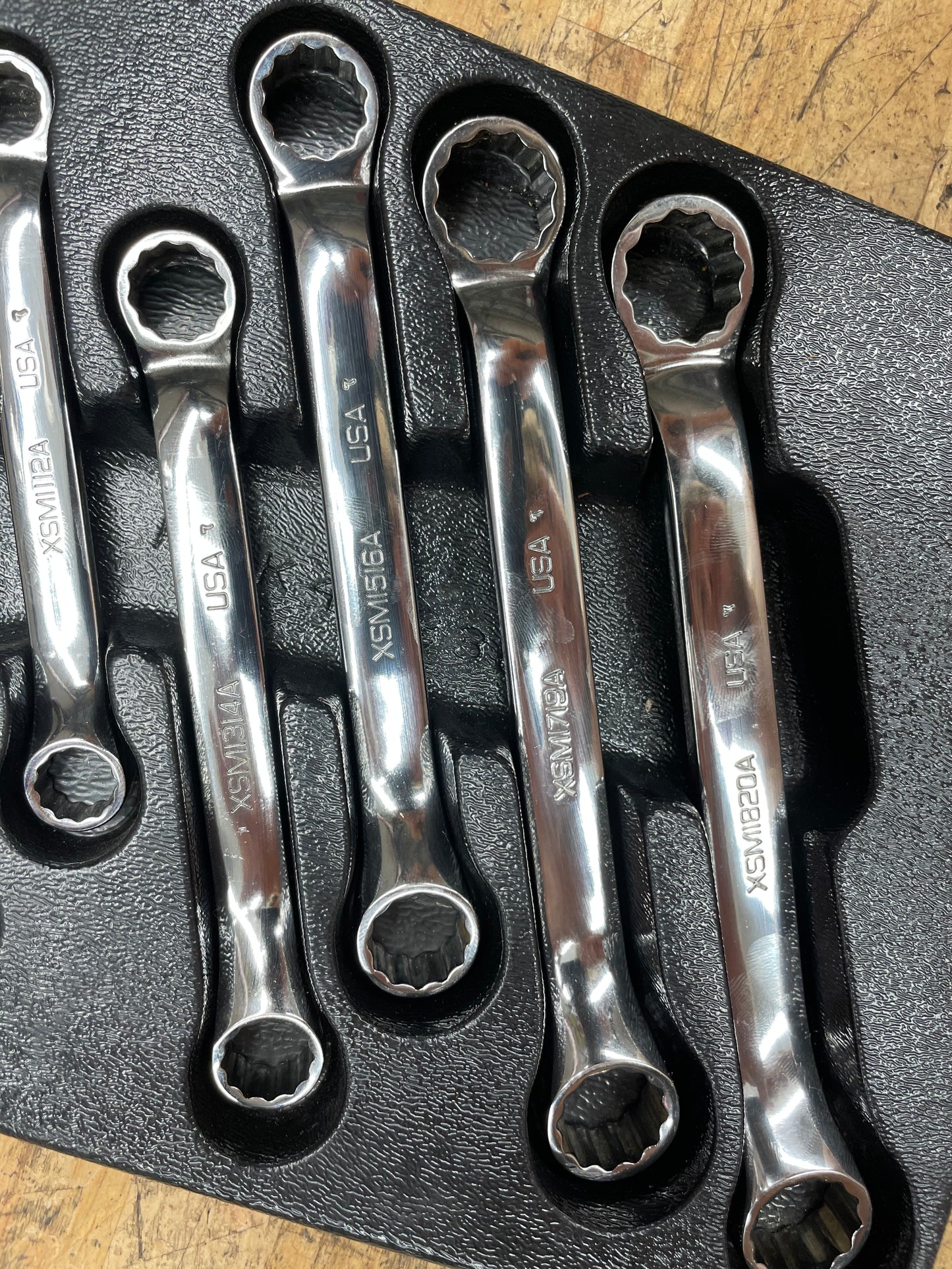 Snap On Metric Short Pattern 8pc Box Wrench Set 6-20mm USA XSM608A