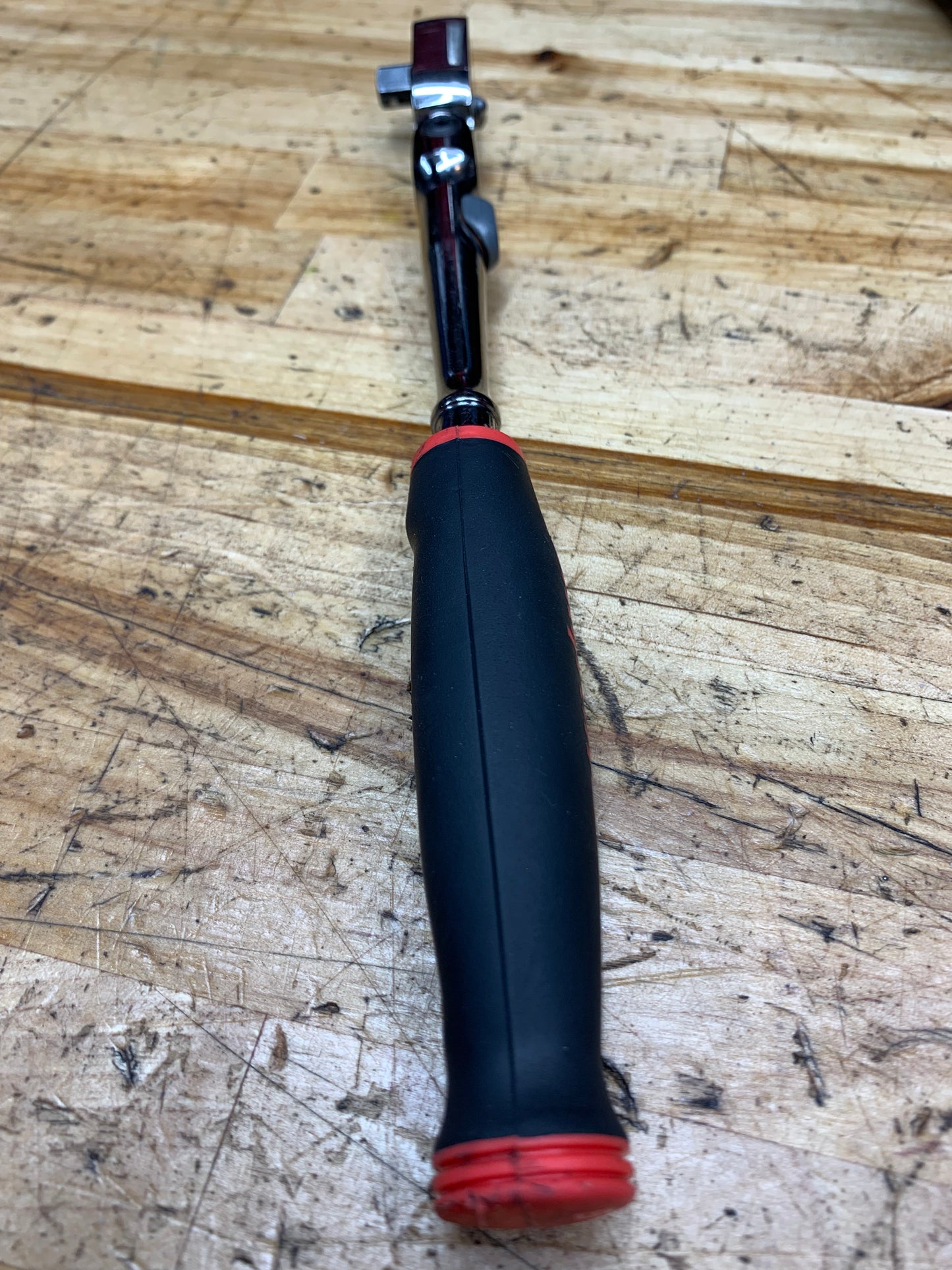 Snap On 1/4” Locking Flex Head Ratchet Soft Grip USA THLX72