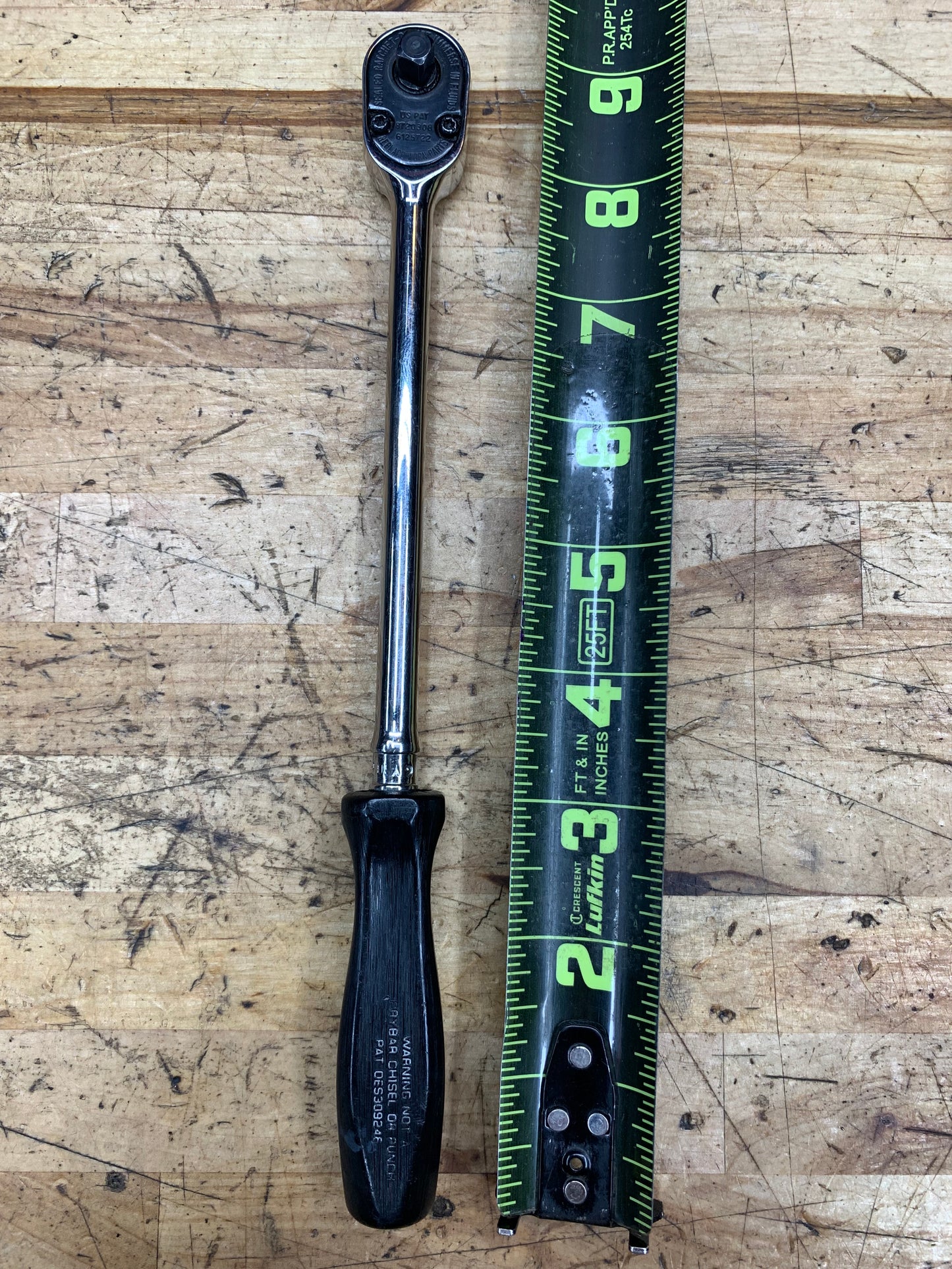Snap On 1/4” Long Ratchet Hard Handle* THLL72 USA