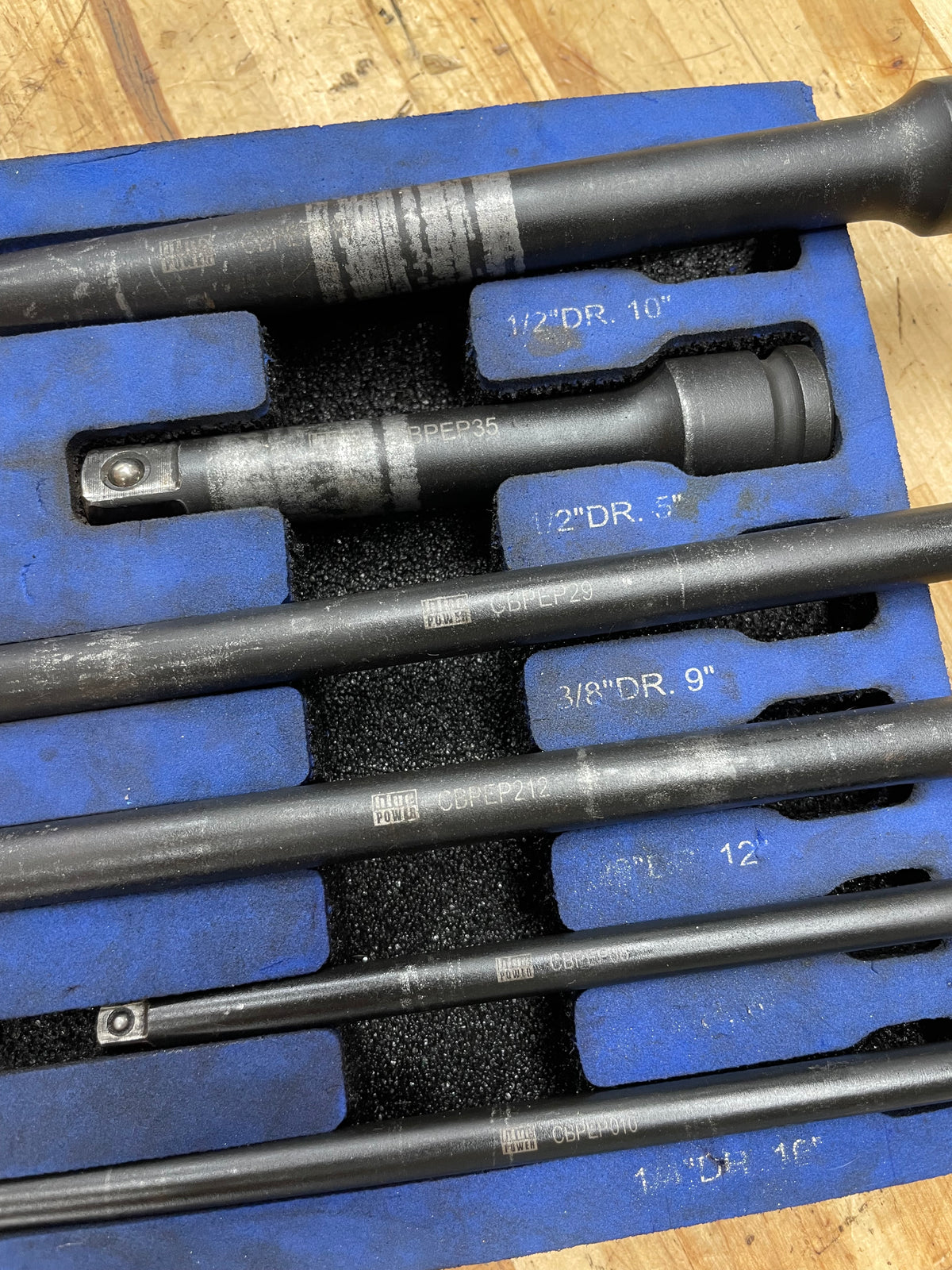 Blue Power 11pc Impact Extension Foam Set CBPEP11ST