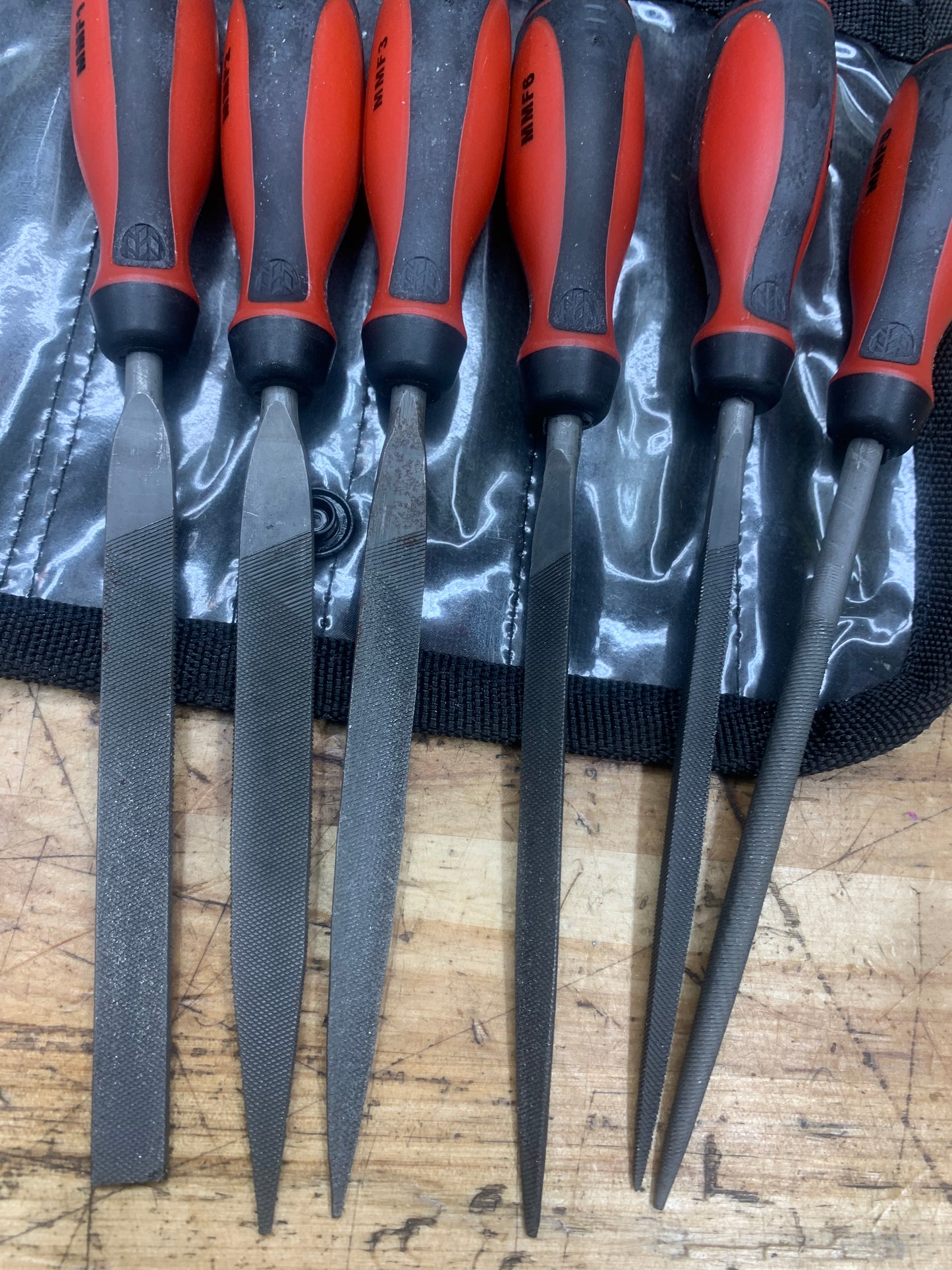 Mac Tools 6pc Mini File Pouch Set SMMF6