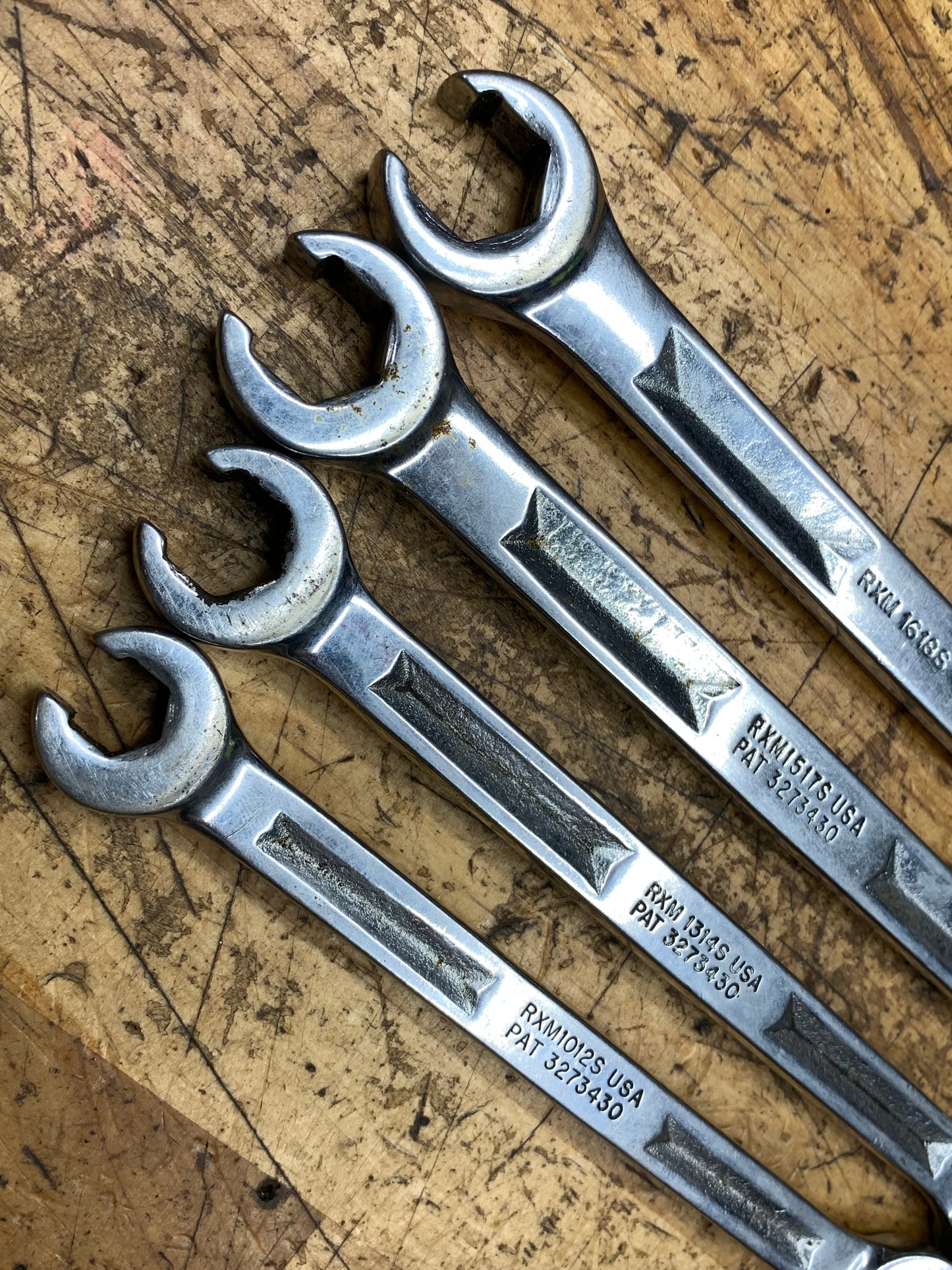 Snap On Metric Flare Wrench Set 4pc USA
