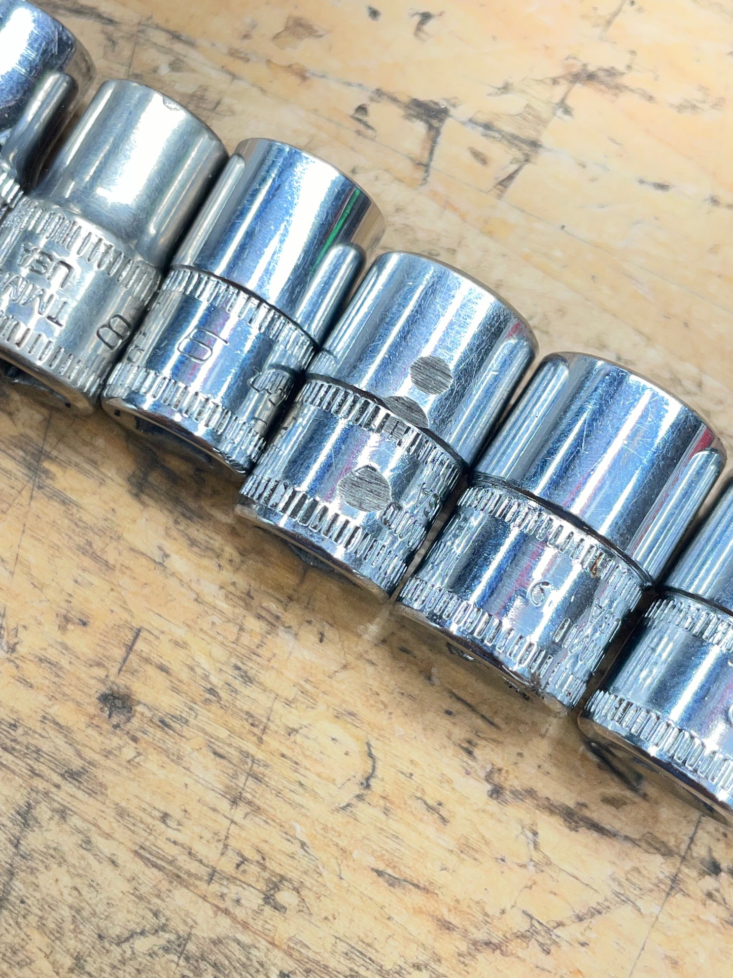 Snap On 1/4” Metric Shallow Socket Set 15pc 4-16mm USA