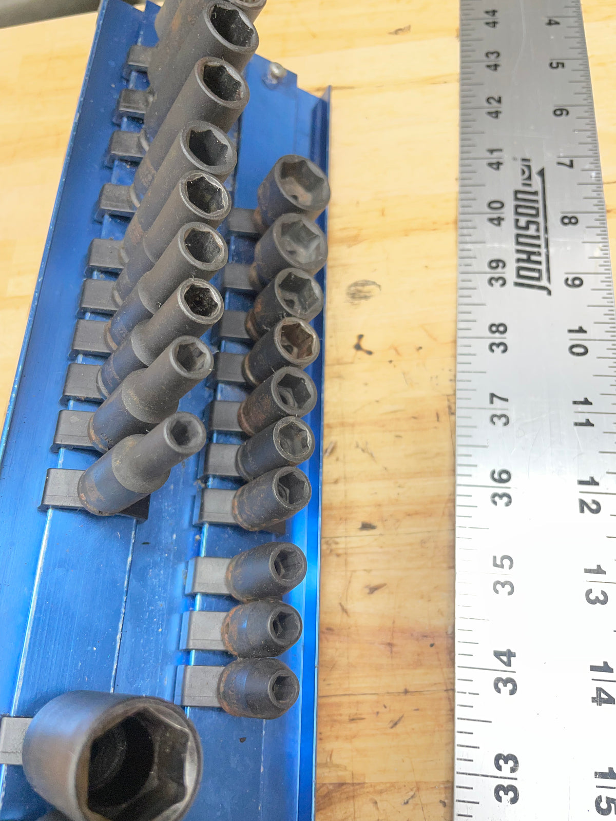 Expert 1/4” SAE & Metric, Deep & Shallow Impact Socket Set Tray E041642