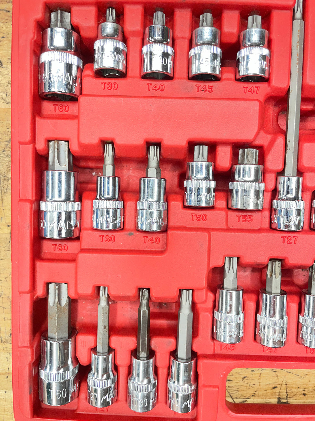 Mac Tools 52pc Master Torx Socket Set SMXVT52B