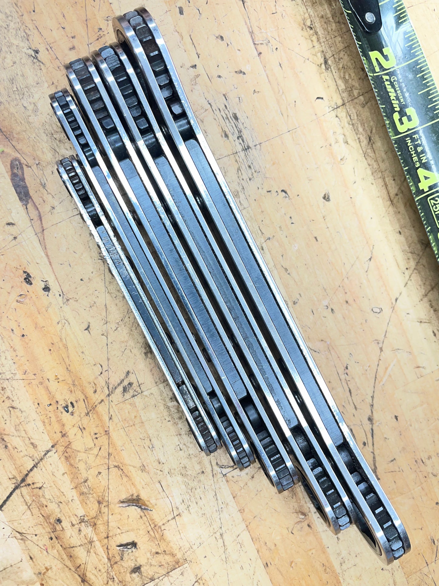 Snap On SAE Ratcheting Box Wrench Set 5pc 5/16”-13/16”USA RB605S