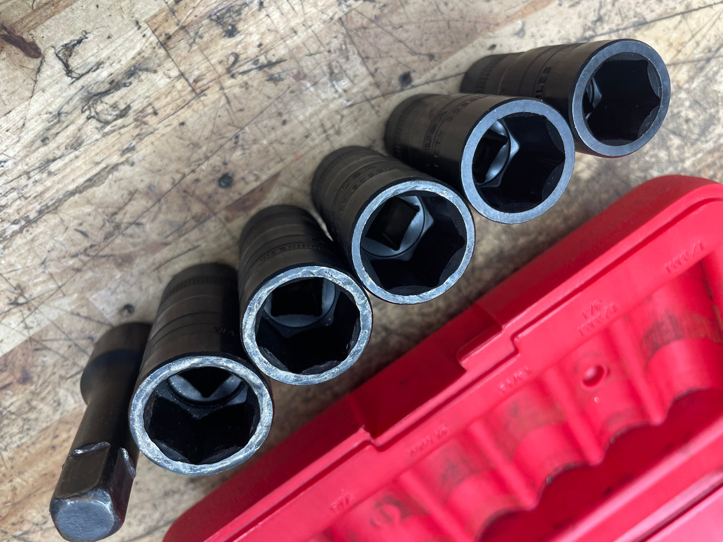 Ken Tool Wheel Flip Socket Set Lug/Extractor USA