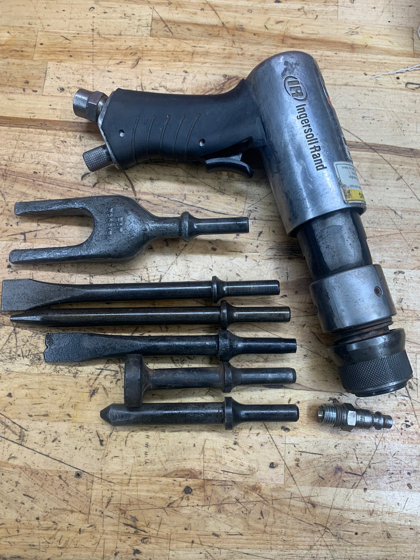Ingersoll Rand Air Pneumatic Hammer Set With Bits 114GQC
