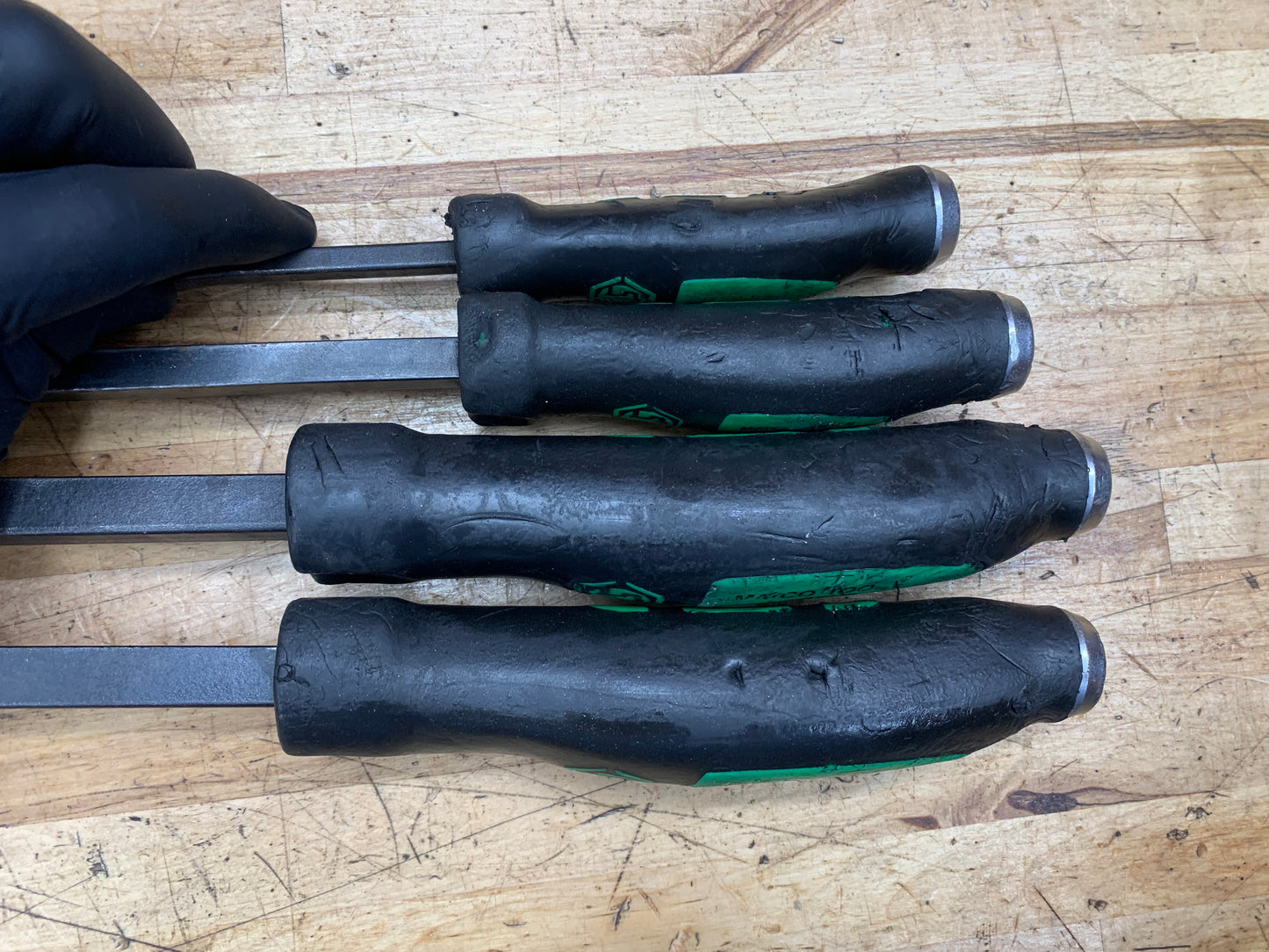 Matco 4pc Striking Prybar Set PBSG4C