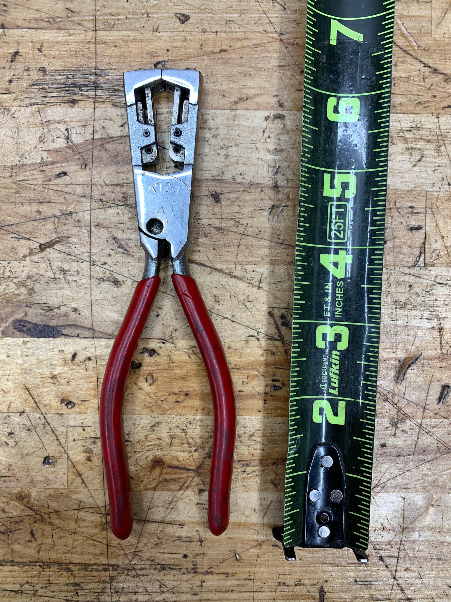 Mac Tools Wire Stripping Pliers Vintage 172A