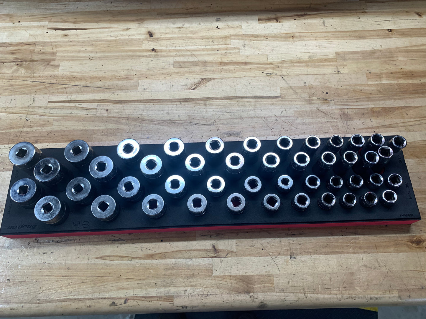 Snap On 46pc 1/2” master socket set metric 346TSWMFR