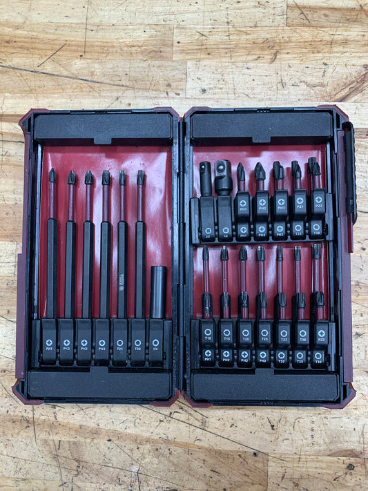 Matco Tools Hex Impact Driver Bit Master Set 33pc Case SAIP33