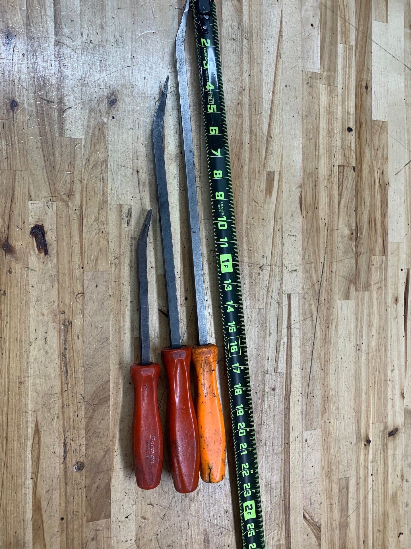 Snap On 3pc prybar set