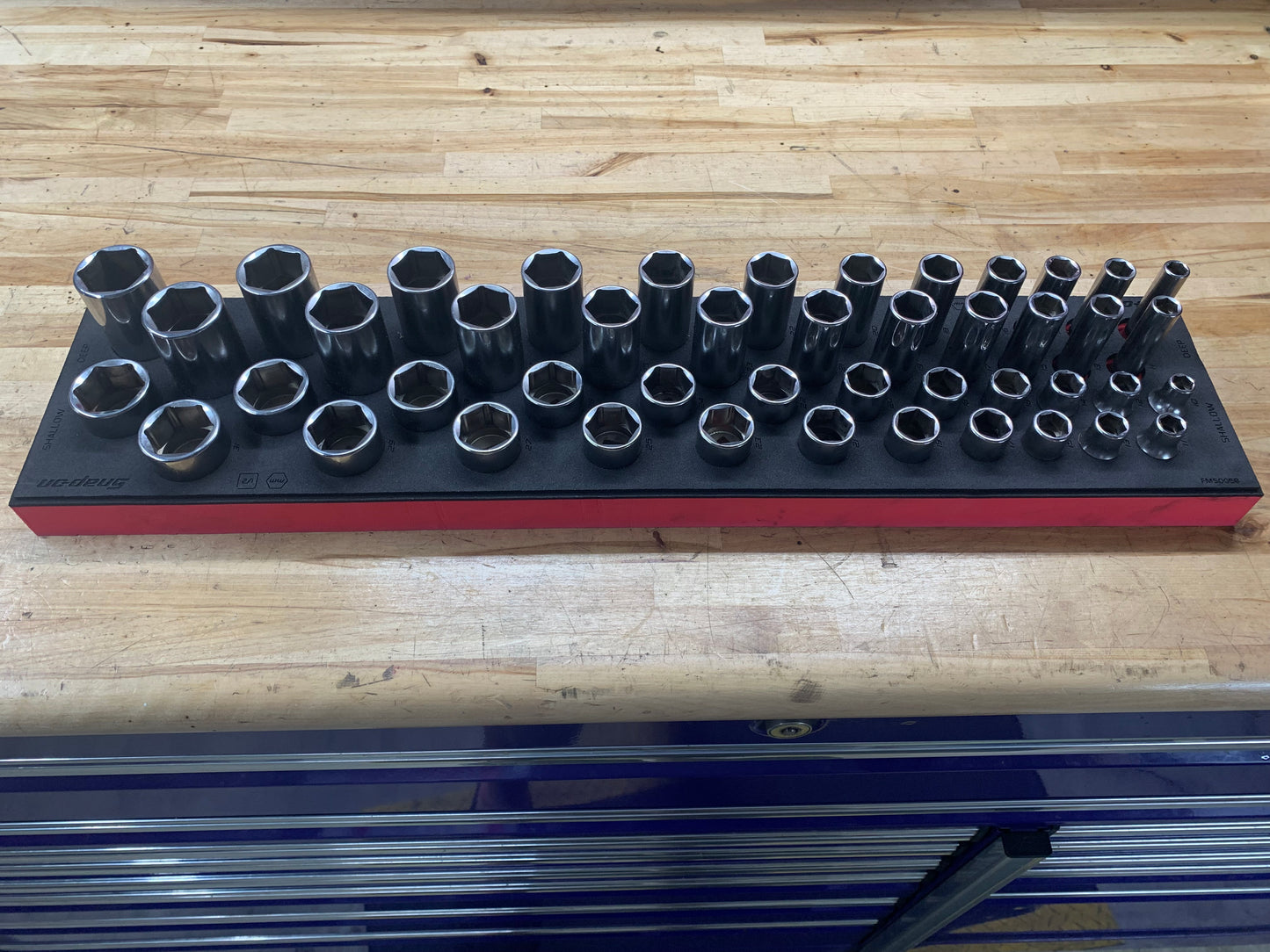Snap On 46pc 1/2” master socket set metric 346TSWMFR