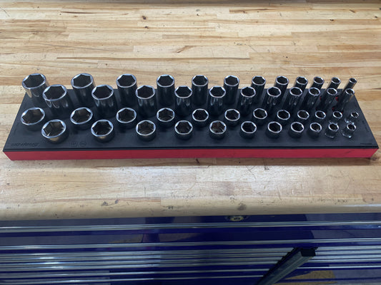 Snap On 46pc 1/2” master socket set metric 346TSWMFR
